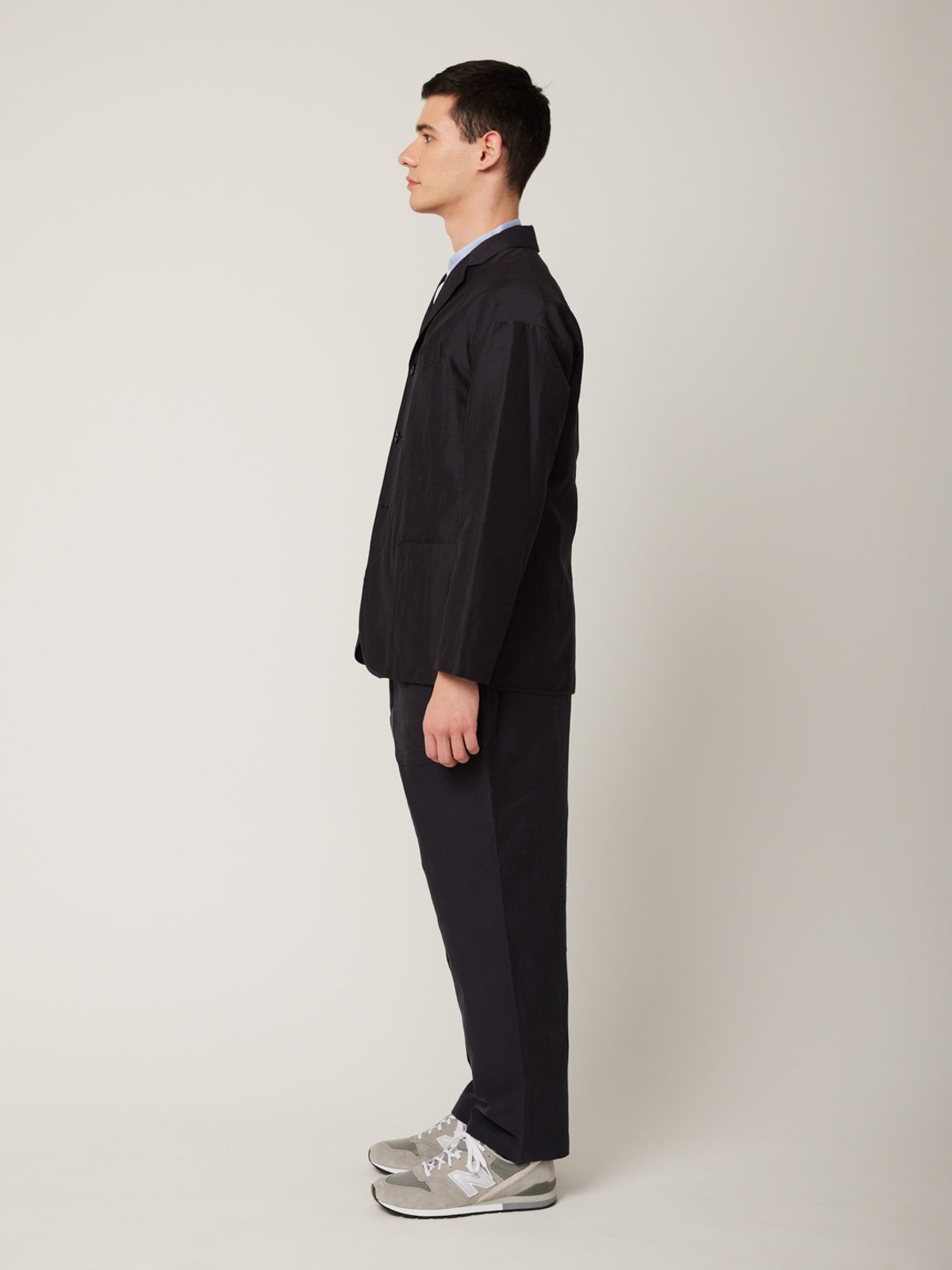 ドルマンスリーブ2パーツジャケット(キュプラリネンコットン) | Jipijapa