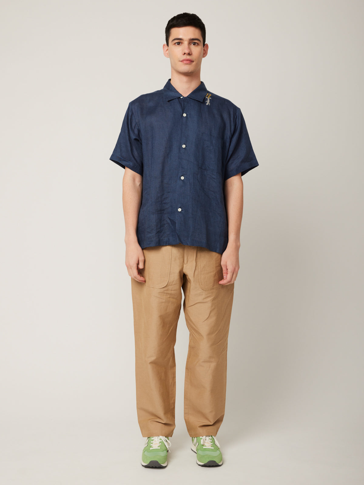 隠れイシガキトカゲ かりゆしシャツ | majun plus