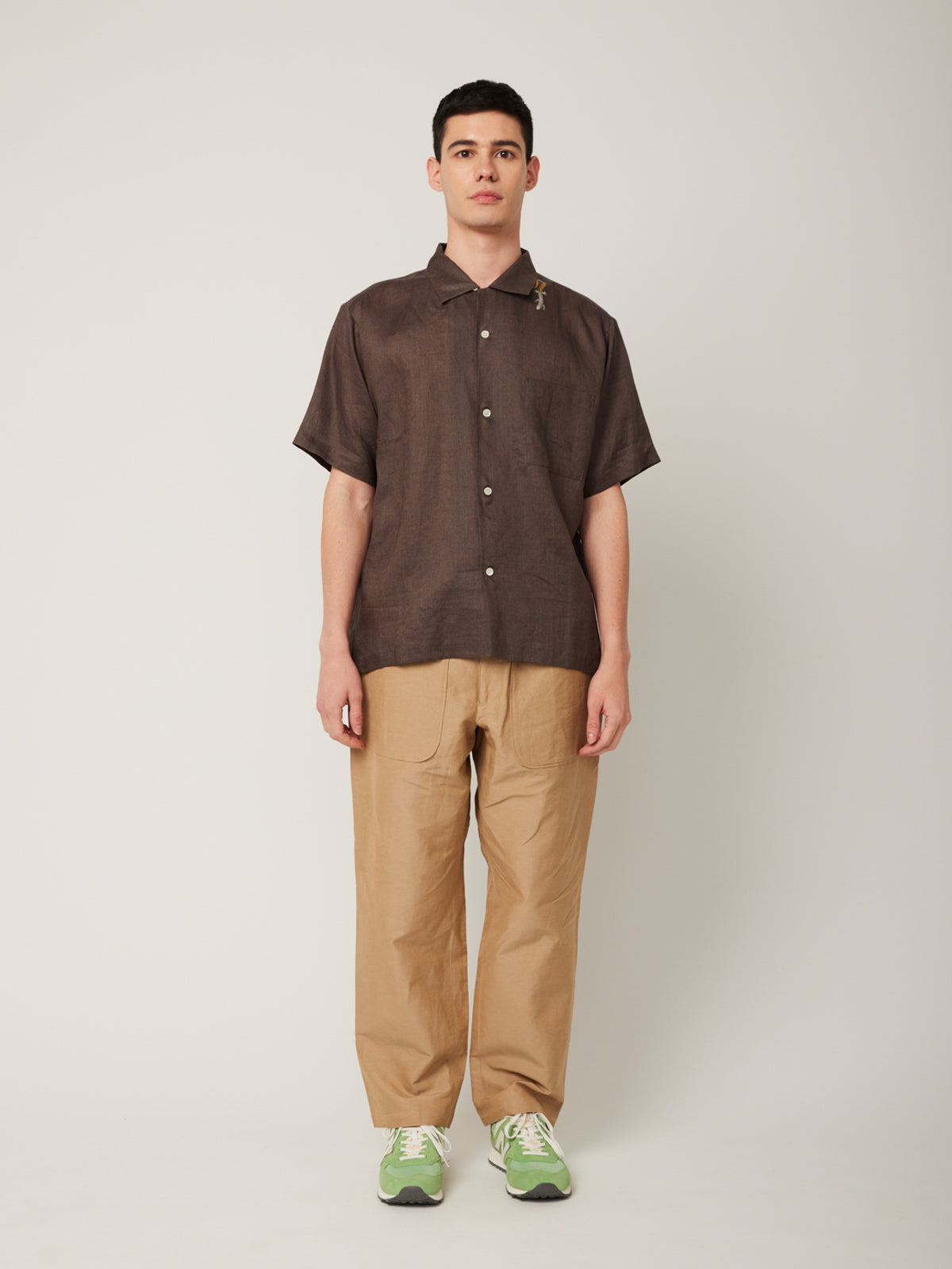 隠れイシガキトカゲ かりゆしシャツ | majun plus