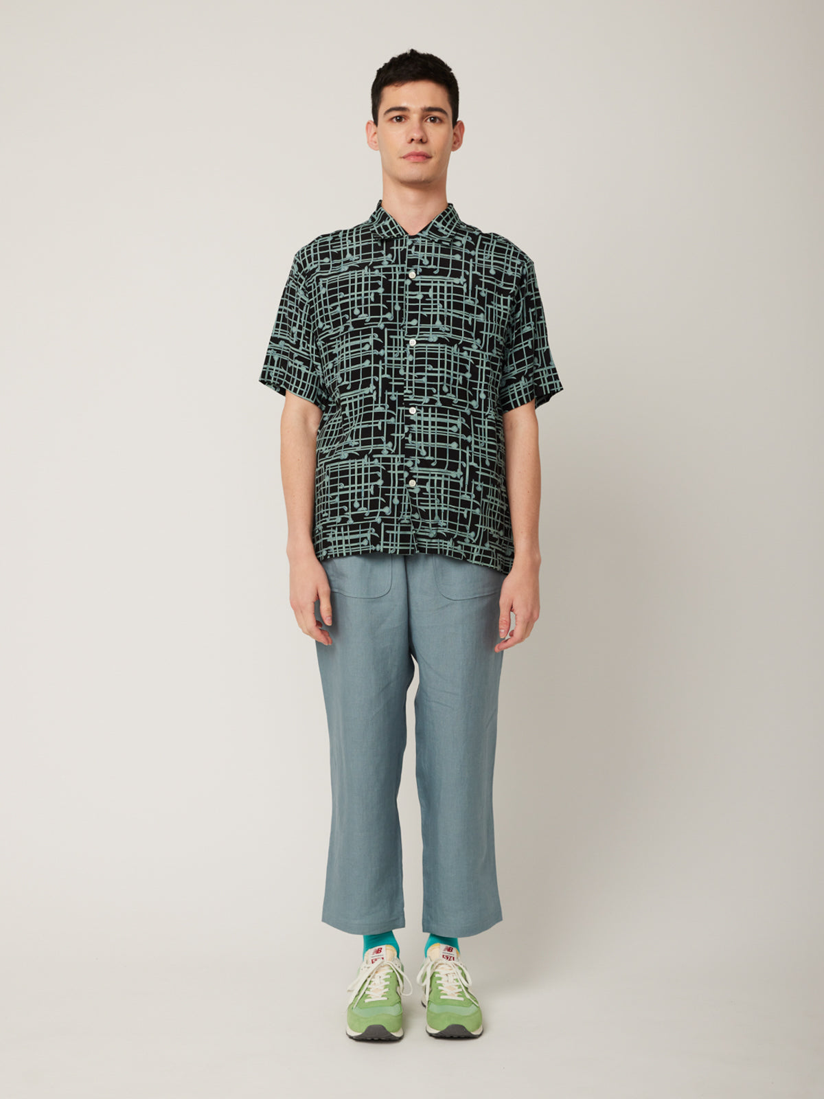 ジーファ―チェック かりゆしシャツ | majun plus