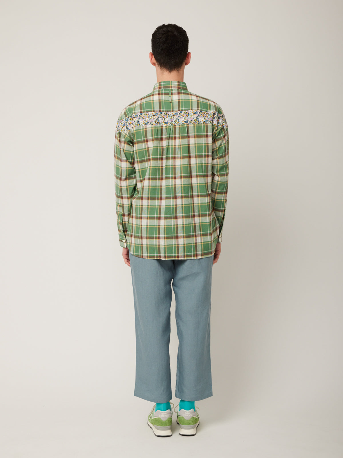 キャップスリーブシャツ(チェック柄) | Jipijapa