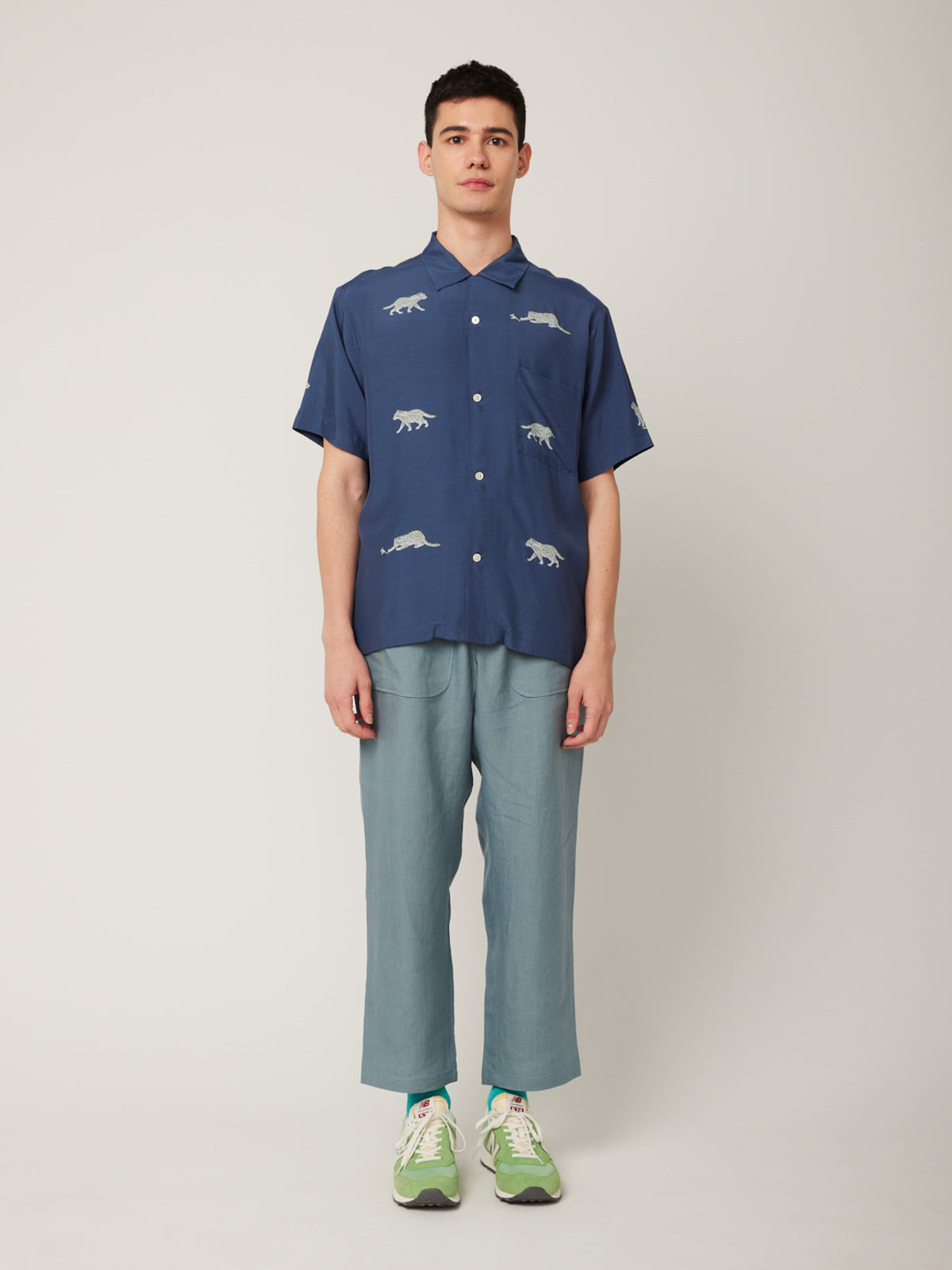 ヤマネコパネル かりゆしシャツ | majun plus