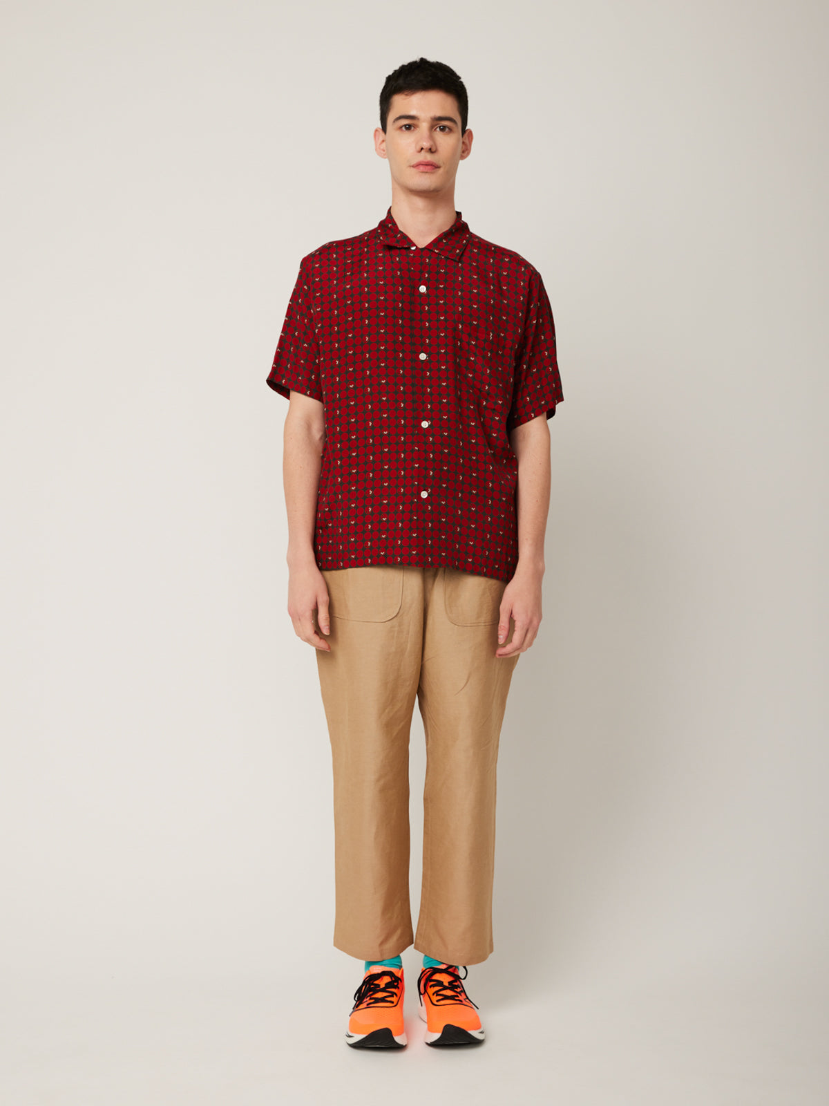 琉球漆器ドット かりゆしシャツ | majun plus