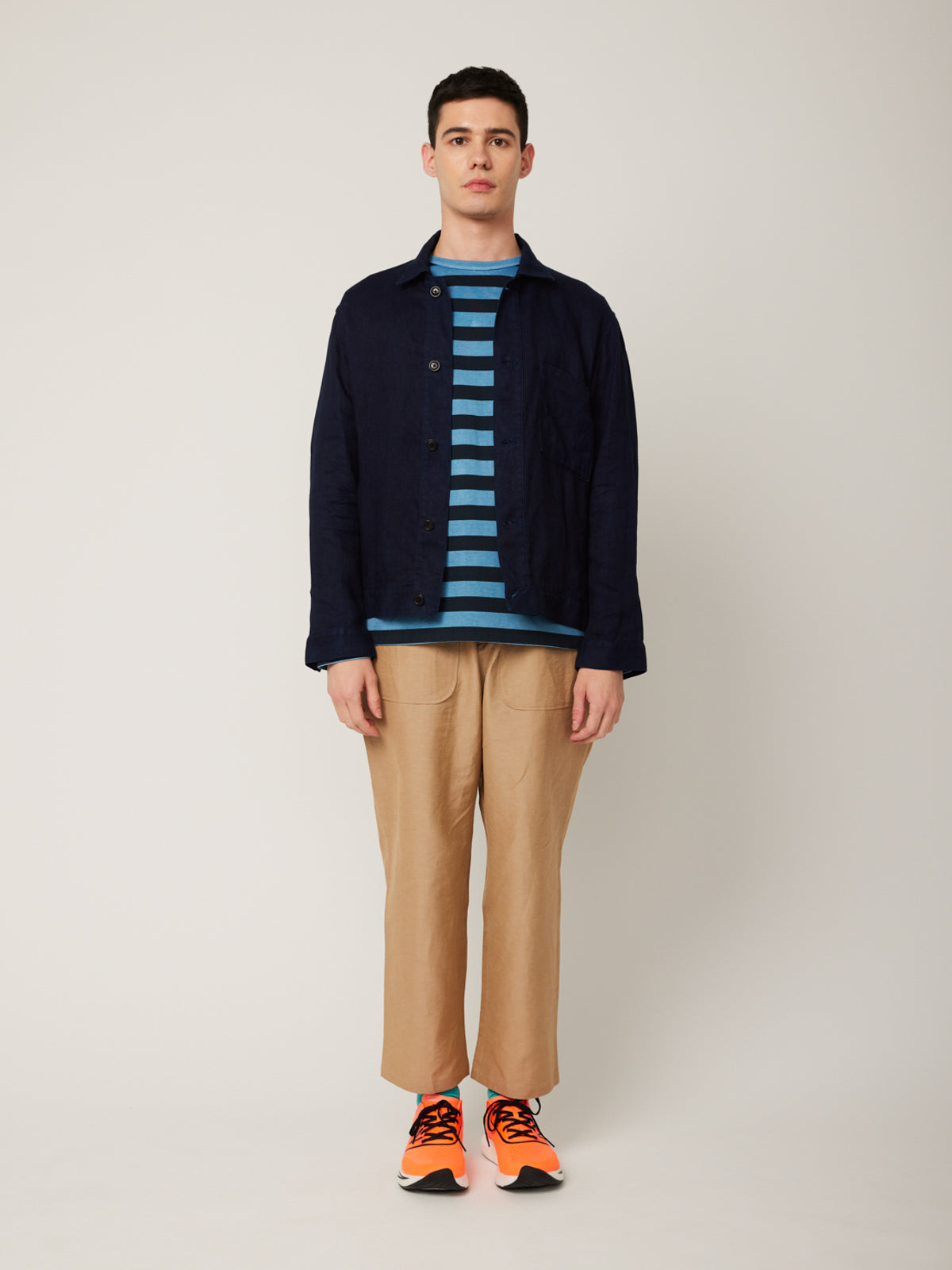 琉球藍染テンマンスリネンドリズラー | Jipijapa