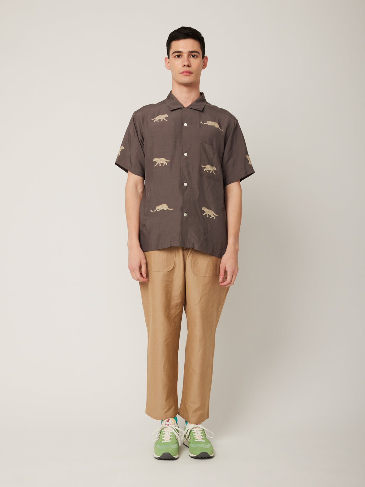 ヤマネコパネル かりゆしシャツ | majun plus