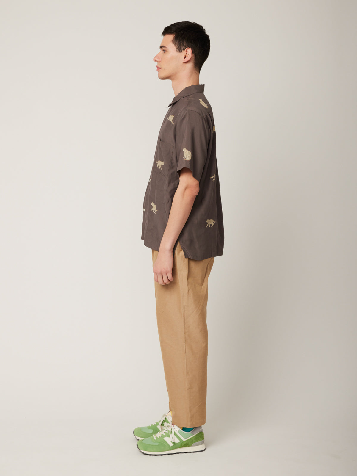 ヤマネコパネル かりゆしシャツ | majun plus