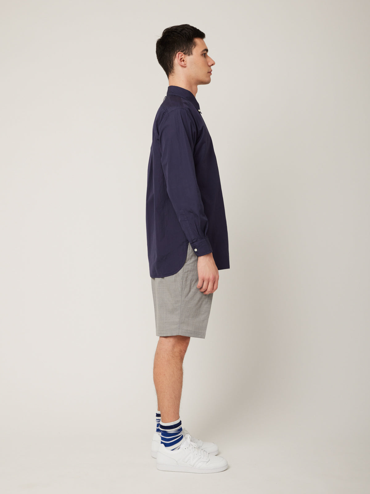 オーバーダイ裾パイピングBDシャツ | Jipijapa