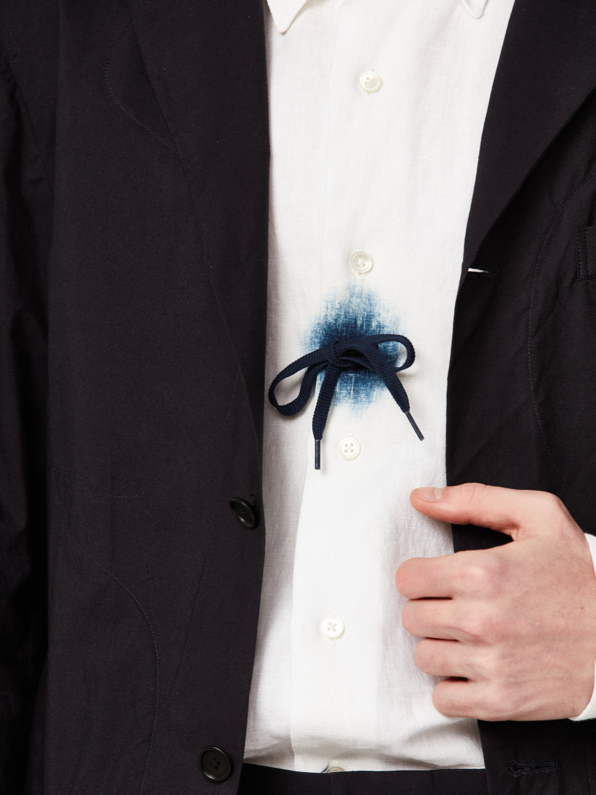 紺キャラコワンパーツジャケット | Jipijapa