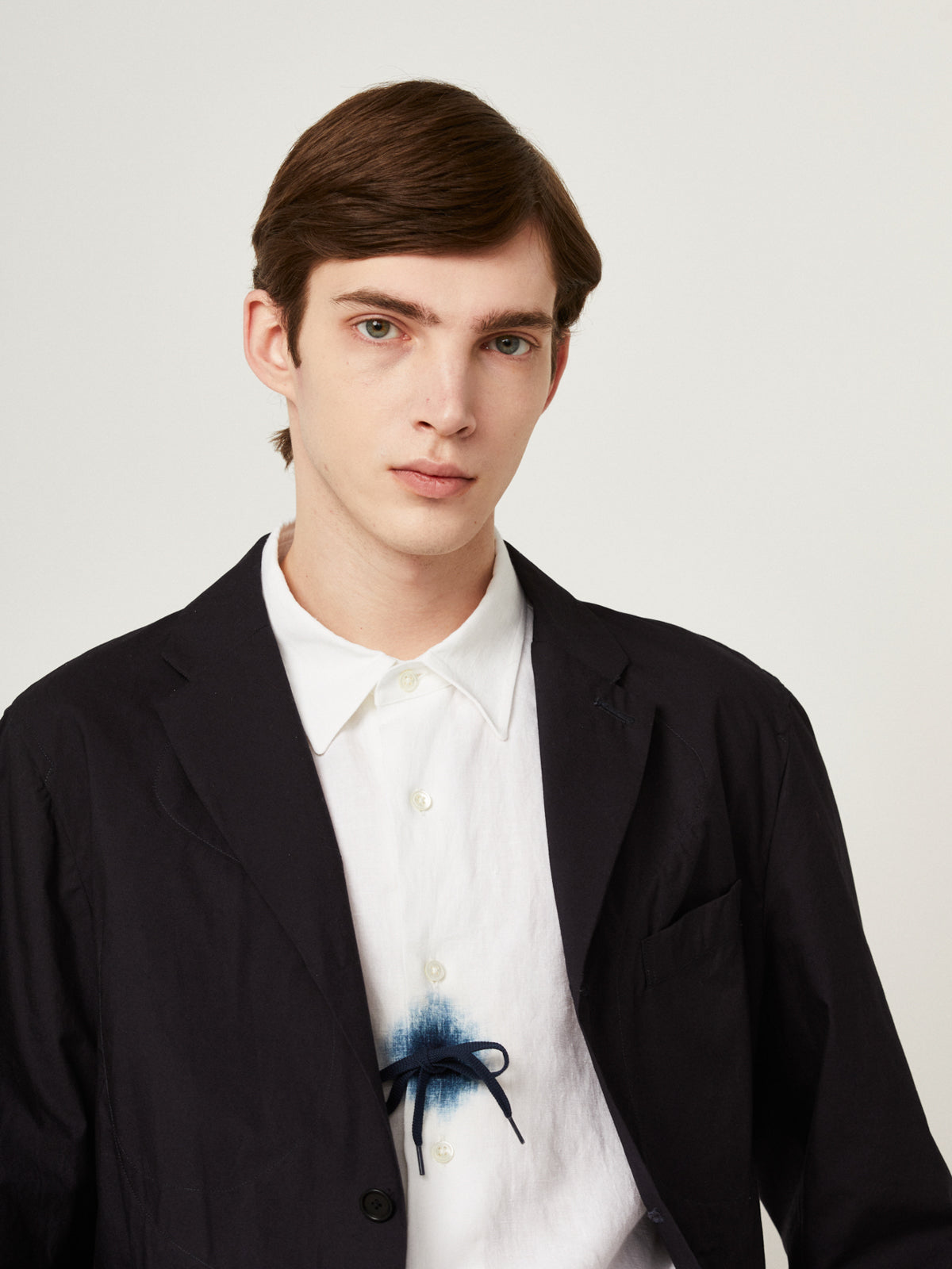 紺キャラコワンパーツジャケット | Jipijapa