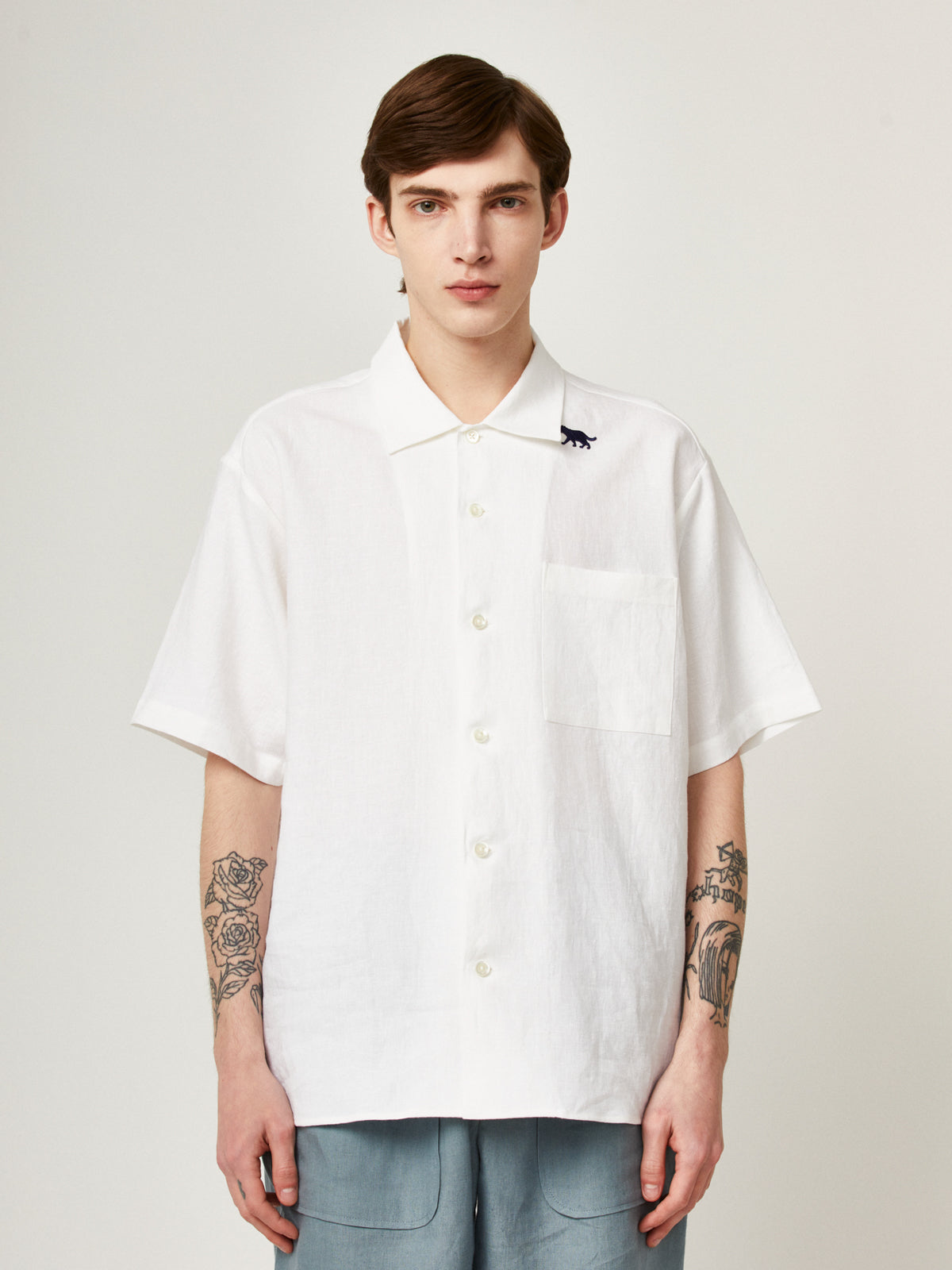 隠れイリオモテヤマネコ かりゆしシャツ | majun plus