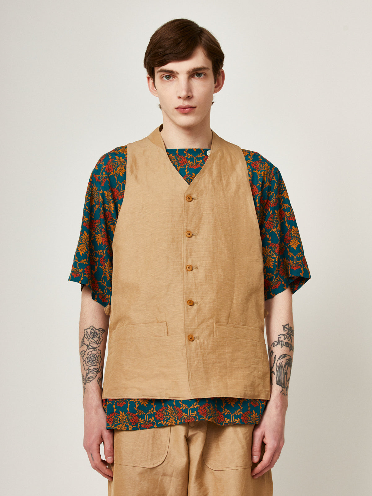 タクティカルベスト(キュプラリネンコットン) | Jipijapa