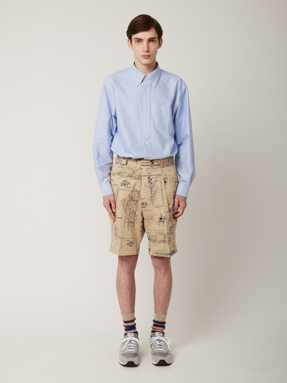 裾パイピングBDシャツ | Jipijapa