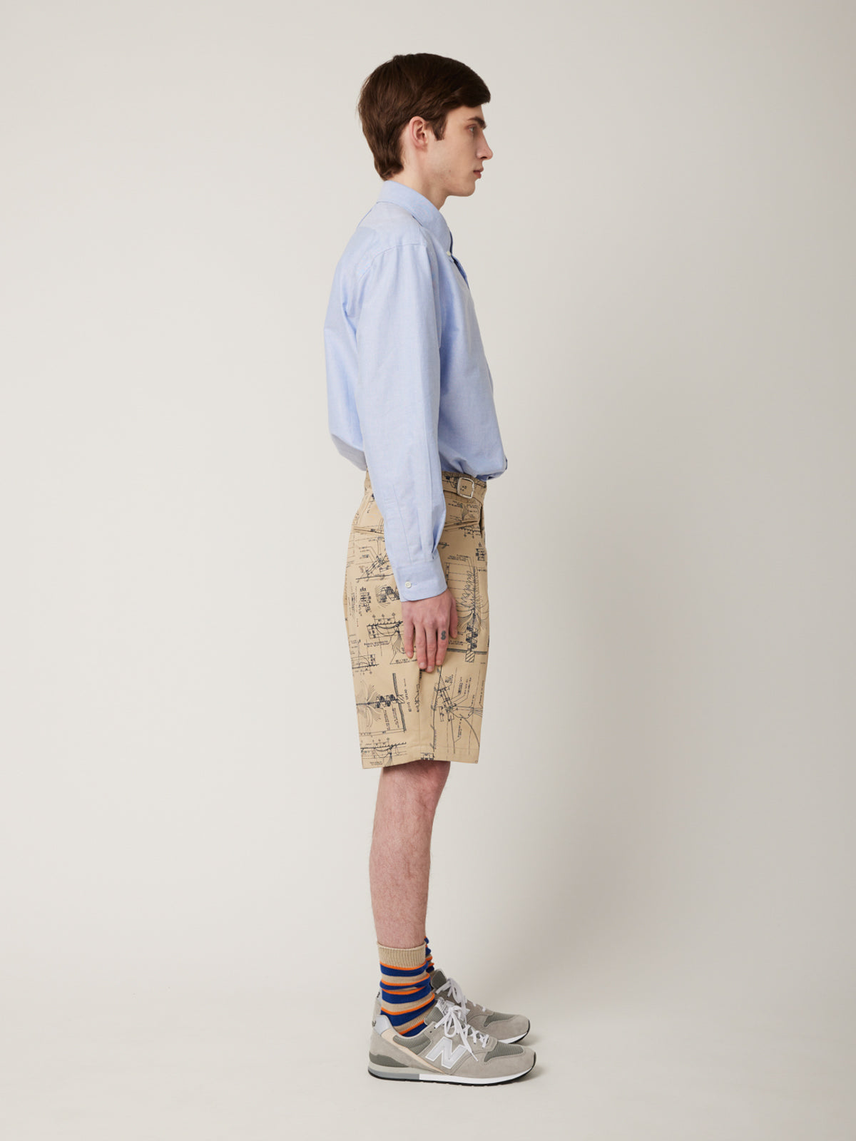 裾パイピングBDシャツ | Jipijapa