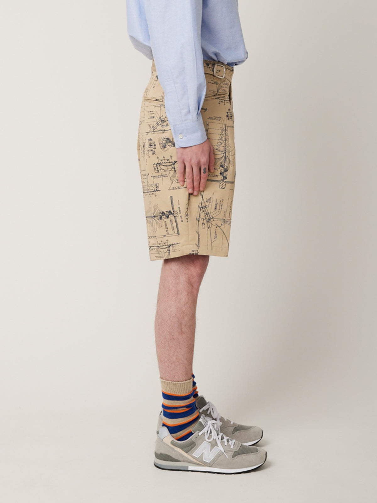 プリントチノグルカショーツ | Jipijapa