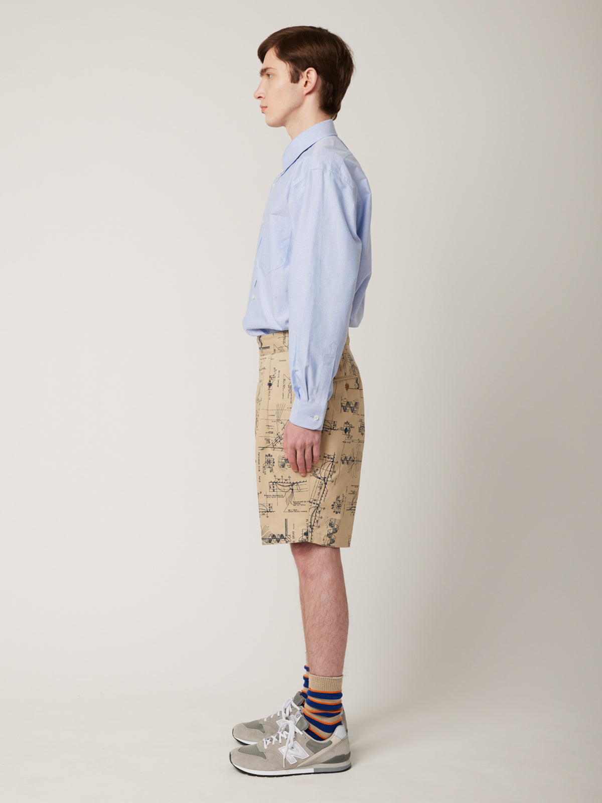 裾パイピングBDシャツ | Jipijapa