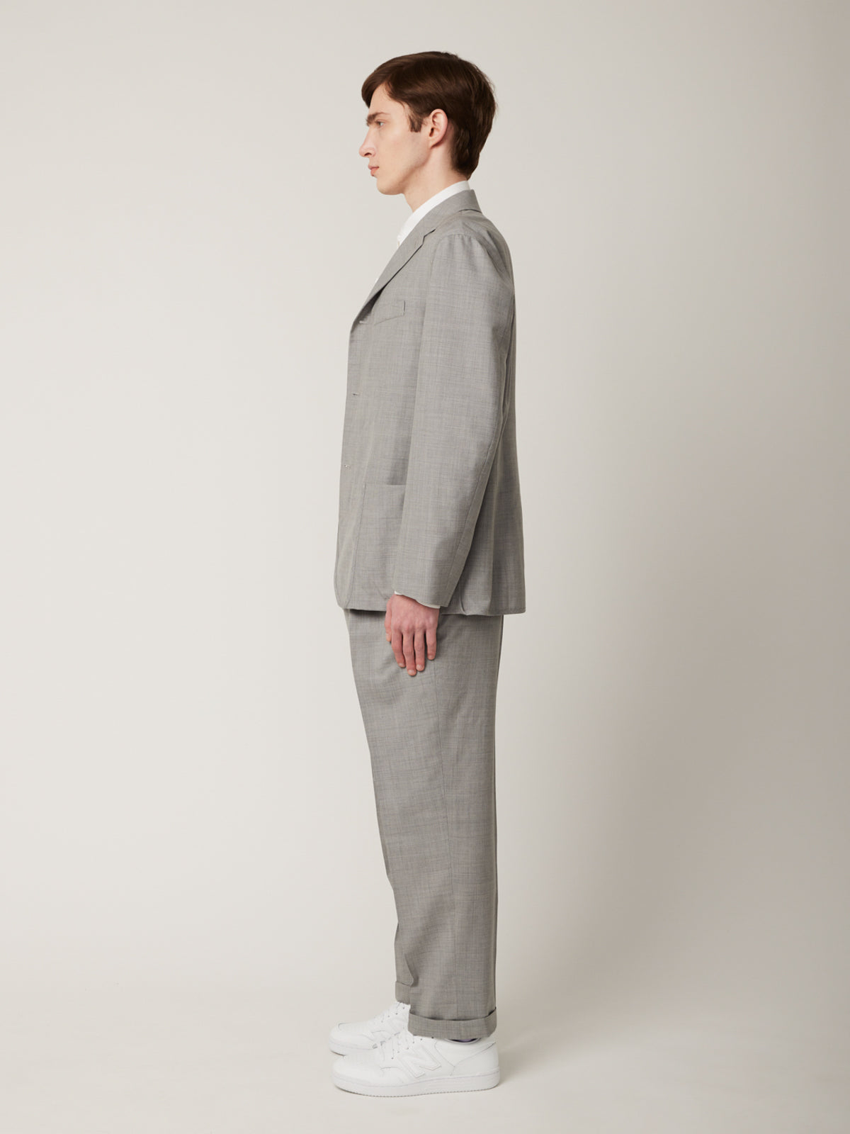 ワンタックトラウザーズ(ウールトロピカル) | Jipijapa