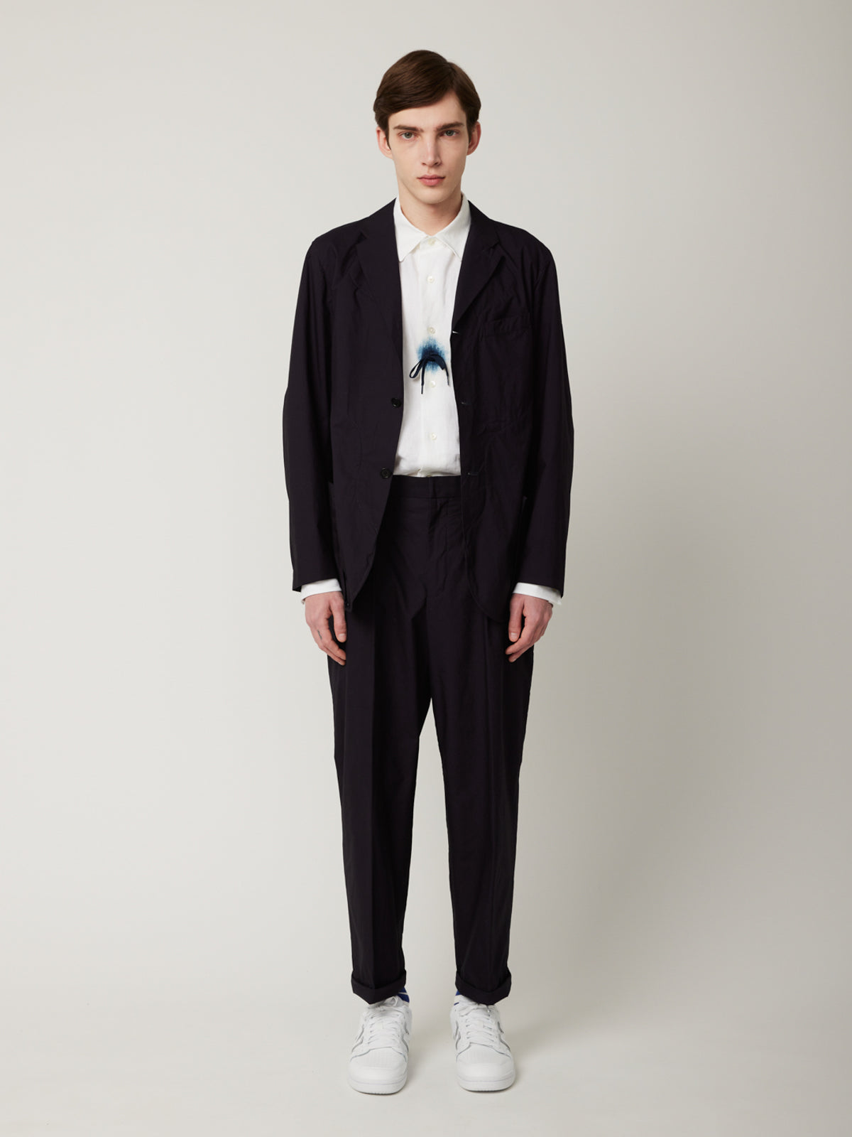 紺キャラコワンパーツジャケット | Jipijapa