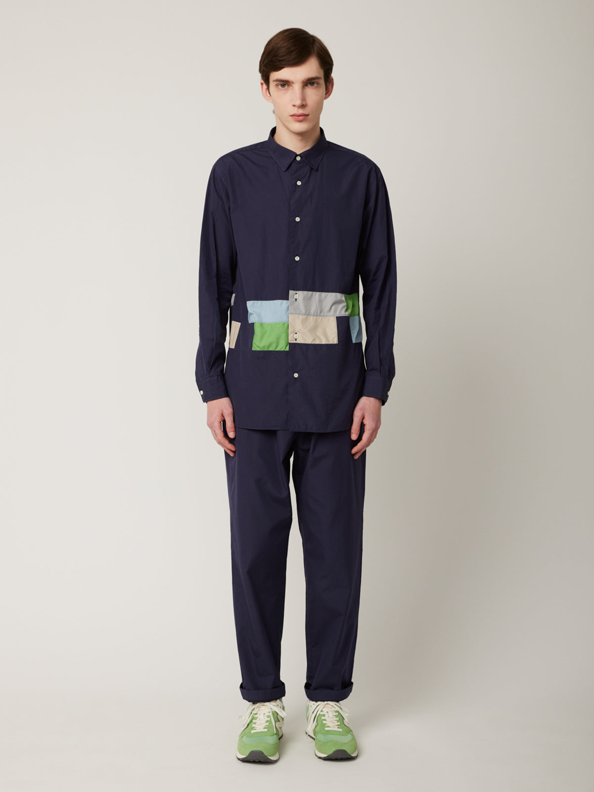 ウエスト切り替えシャツ(オーバーダイ) | Jipijapa