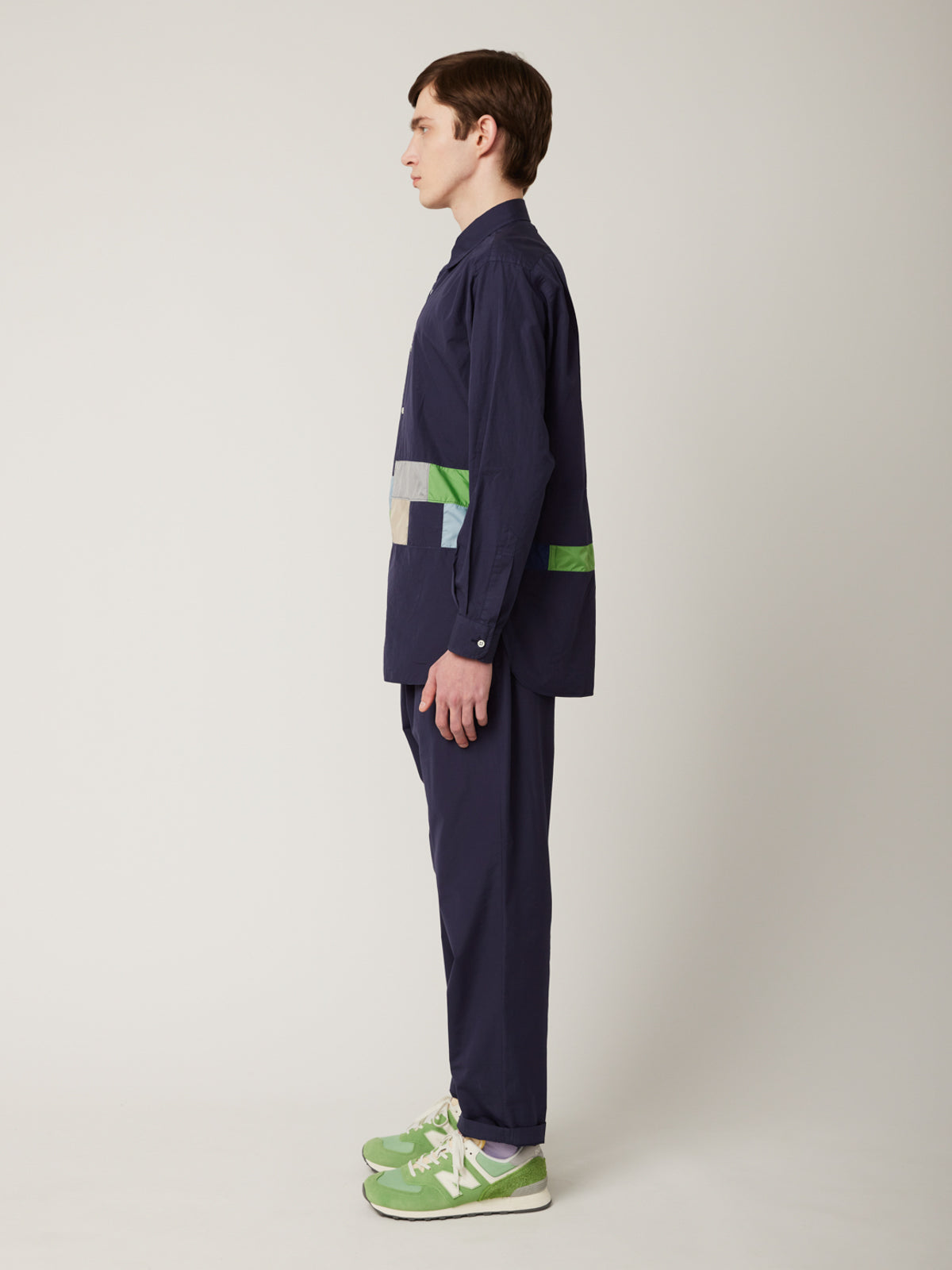 ウエスト切り替えシャツ(オーバーダイ) | Jipijapa