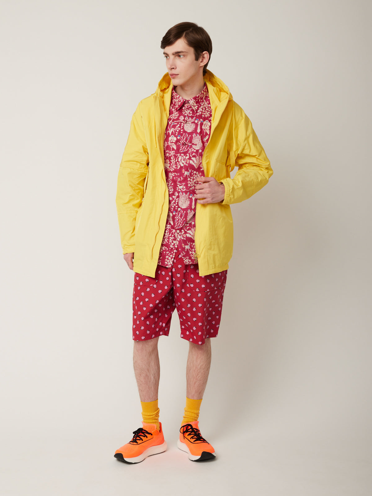 衿付きチャイナボタンシャツ(リバティ) | Jipijapa