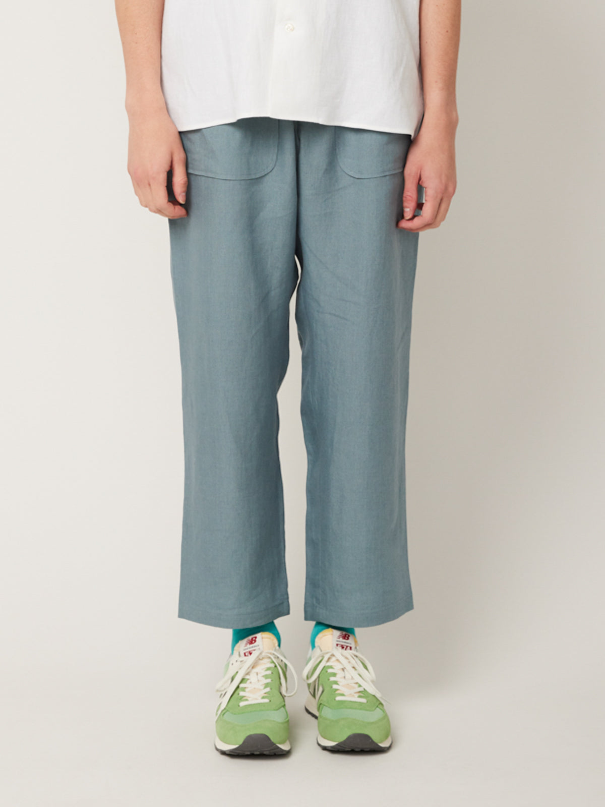 リネンパッチポケットイージーパンツ | Jipijapa