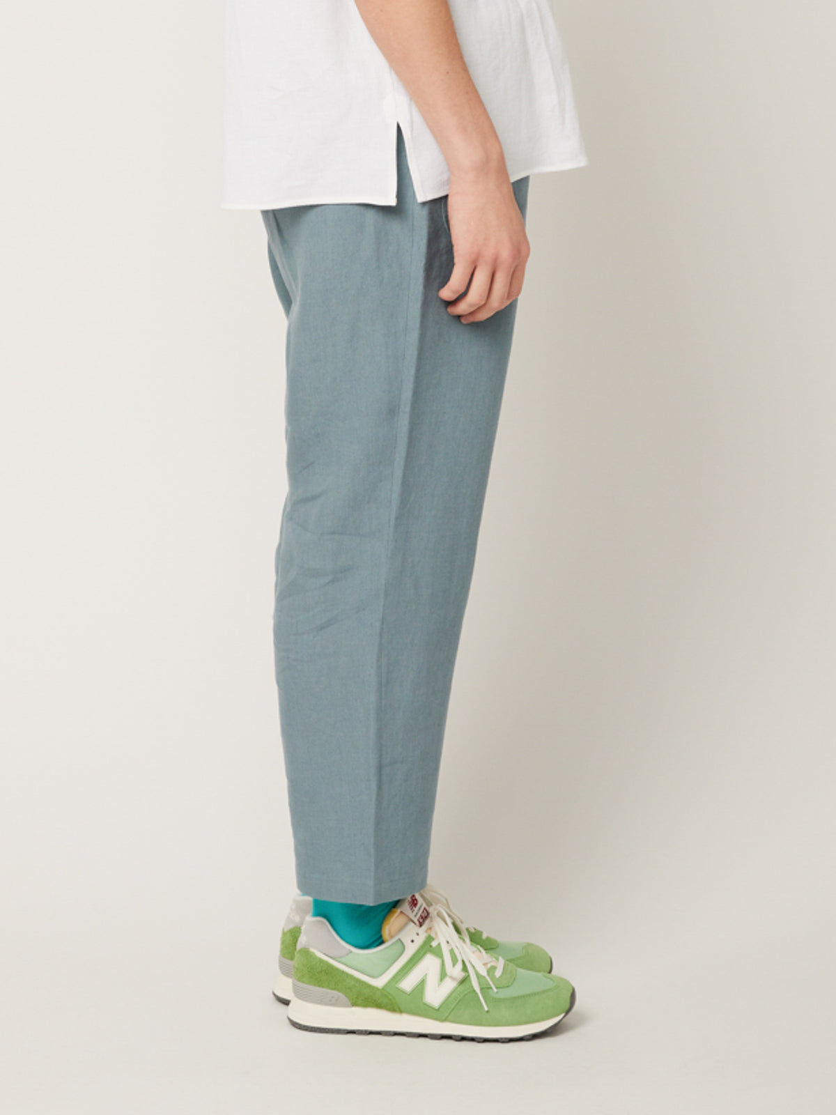 リネンパッチポケットイージーパンツ | Jipijapa