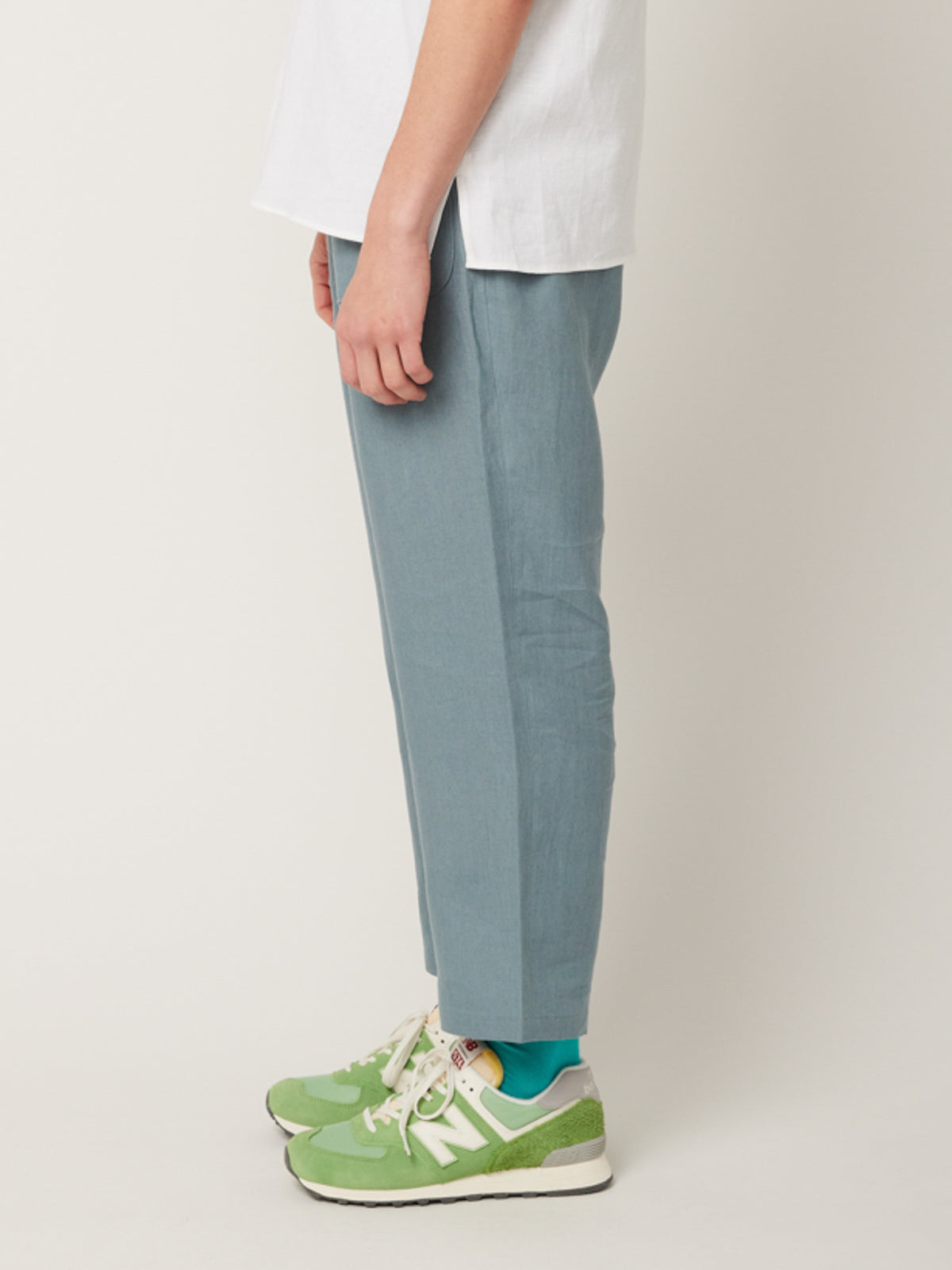 リネンパッチポケットイージーパンツ | Jipijapa