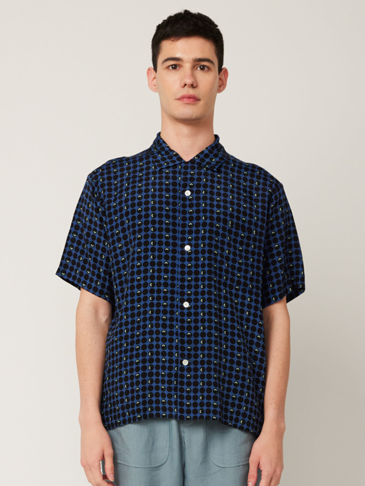 琉球漆器ドット かりゆしシャツ | majun plus