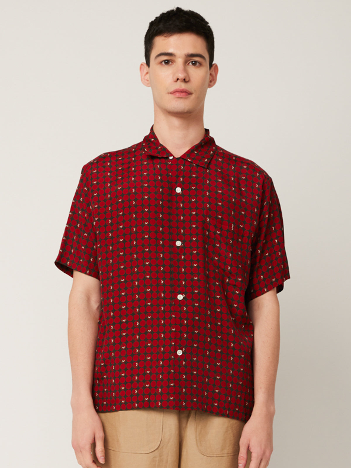 琉球漆器ドット かりゆしシャツ | majun plus