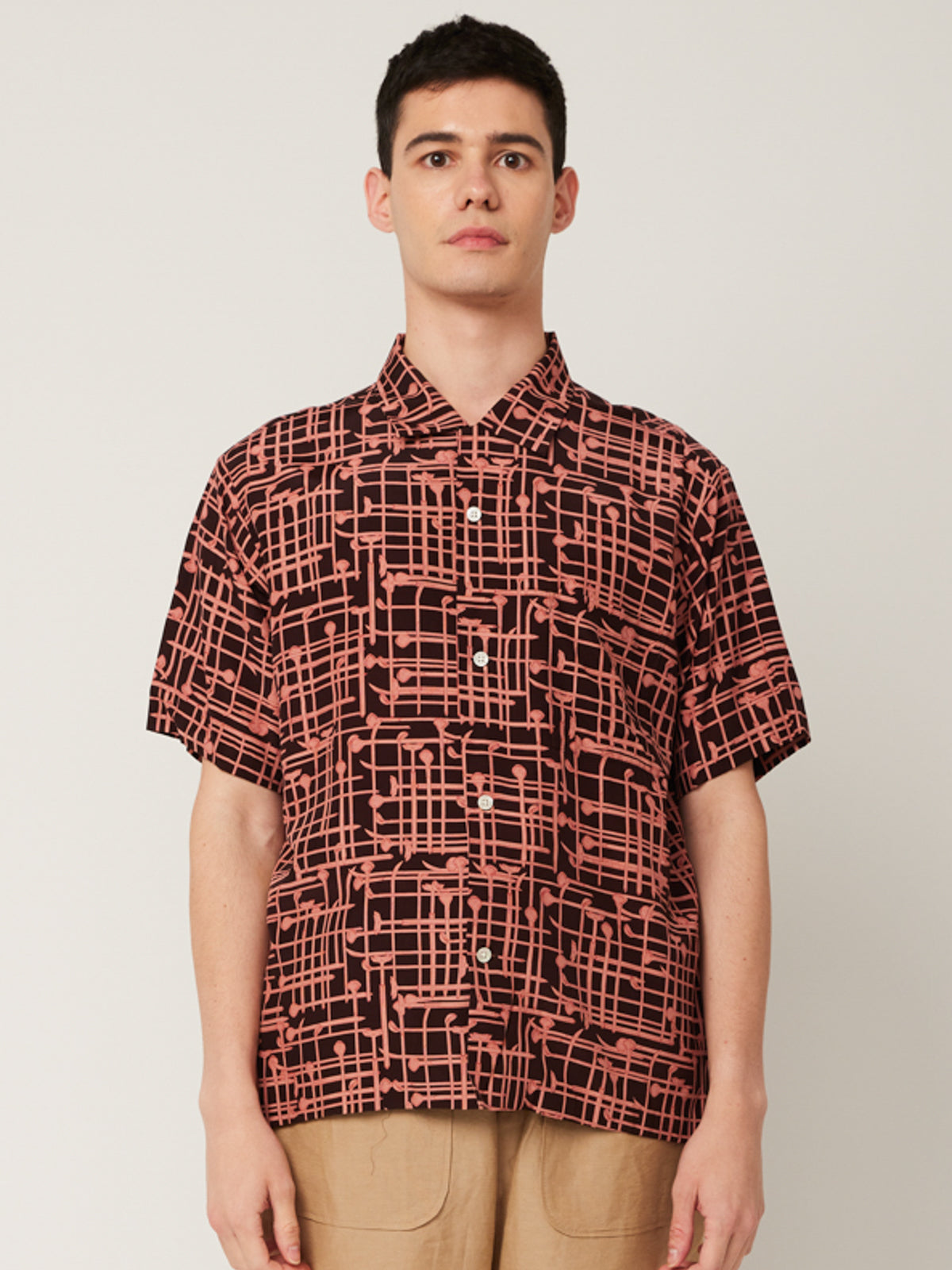 ジーファ―チェック かりゆしシャツ | majun plus