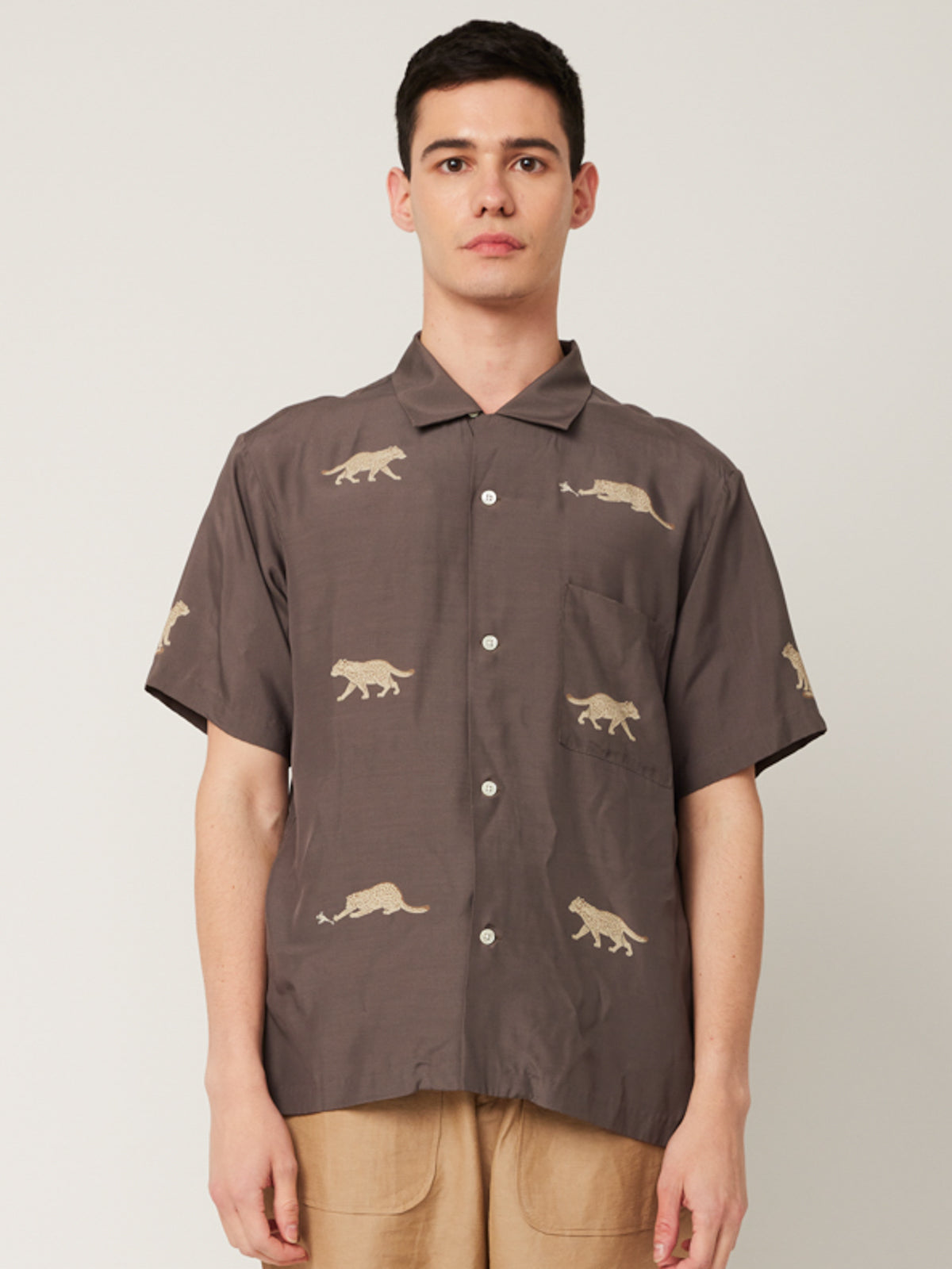 ヤマネコパネル かりゆしシャツ | majun plus