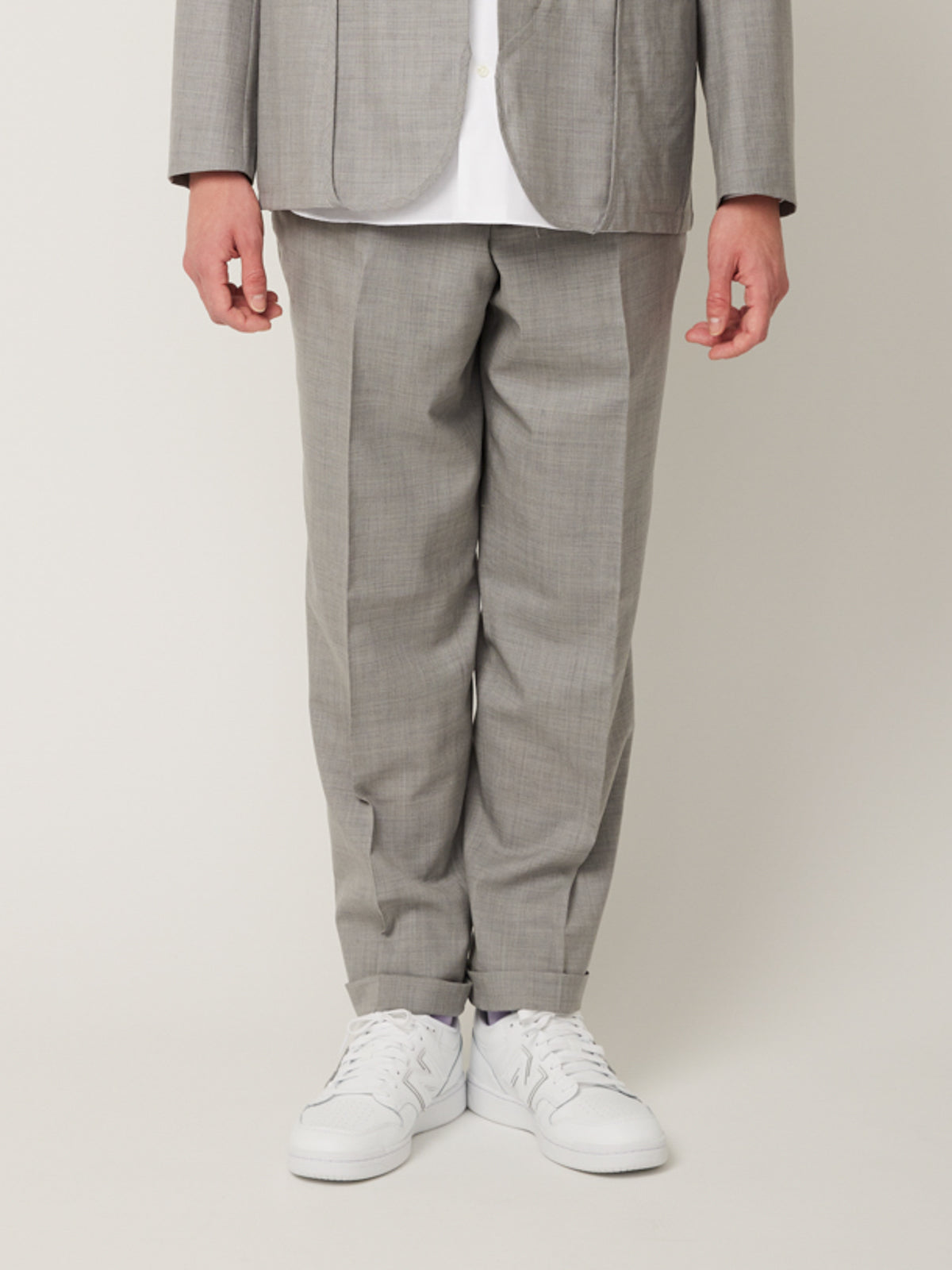 ワンタックトラウザーズ(ウールトロピカル) | Jipijapa