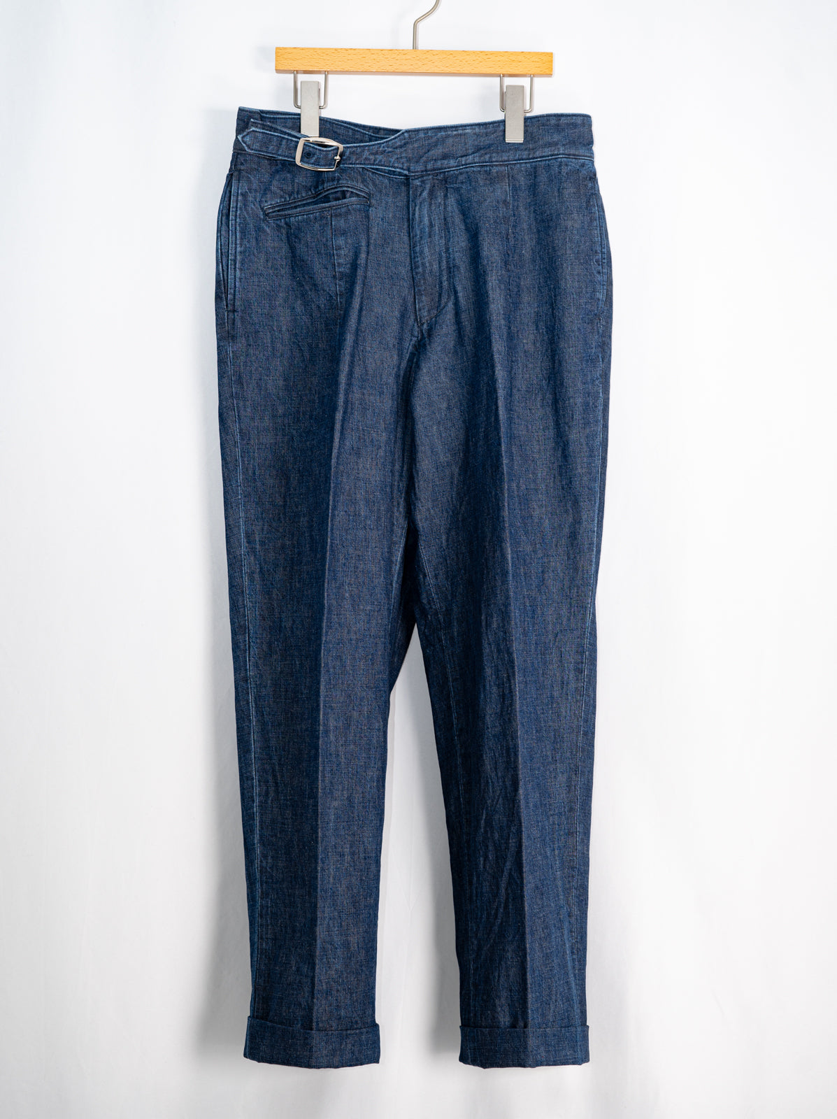 10ozデニムグルカパンツ(ボールバイオ加工) | Jipijapa