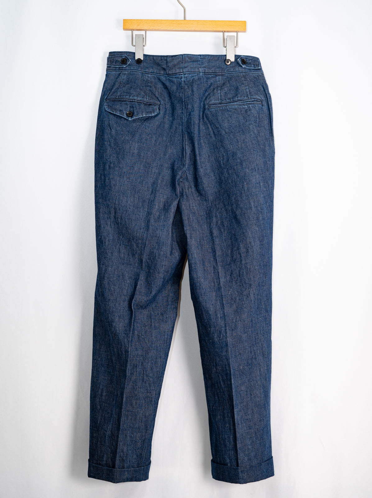 10ozデニムグルカパンツ(ボールバイオ加工) | Jipijapa