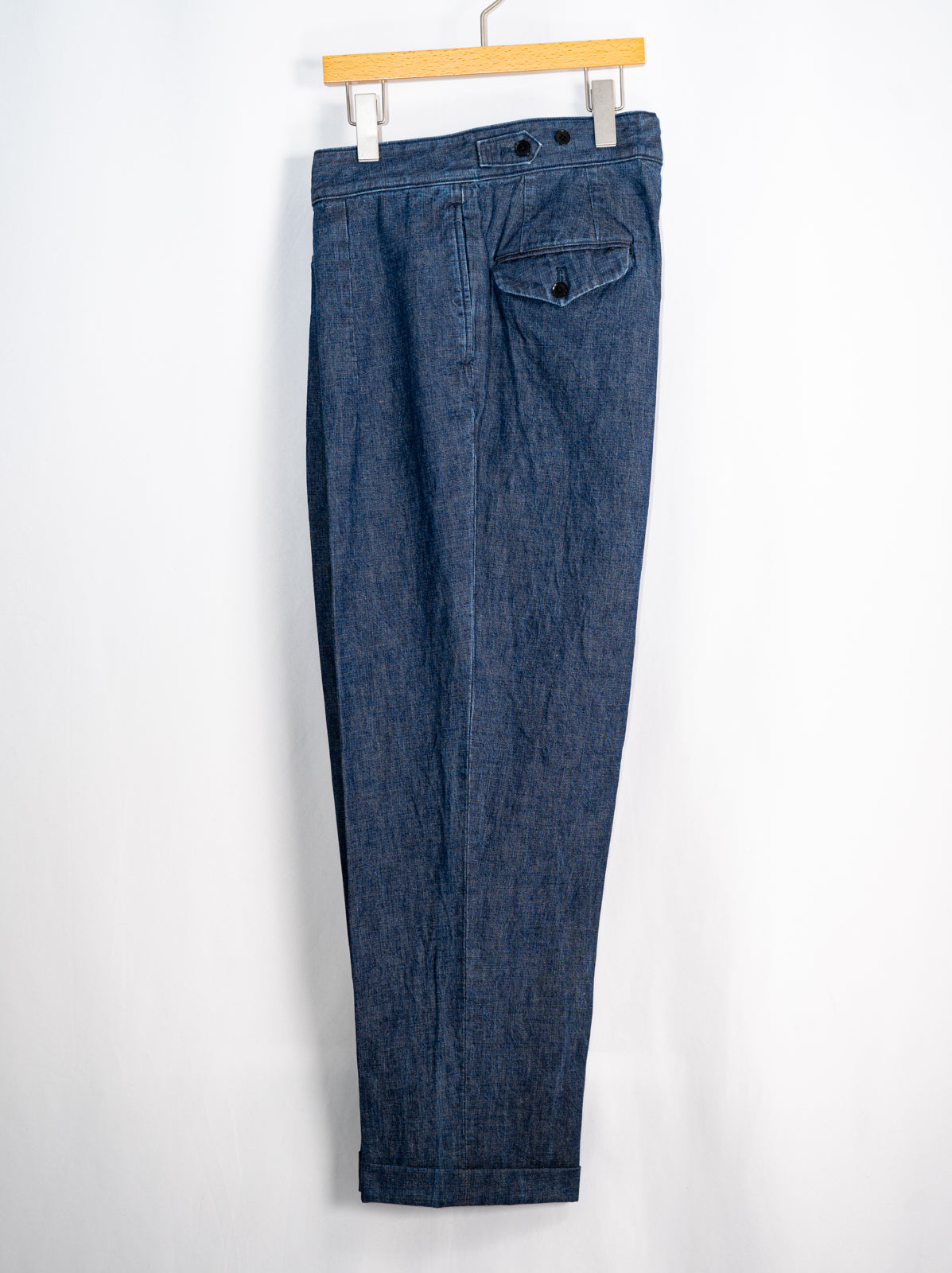 10ozデニムグルカパンツ(ボールバイオ加工) | Jipijapa