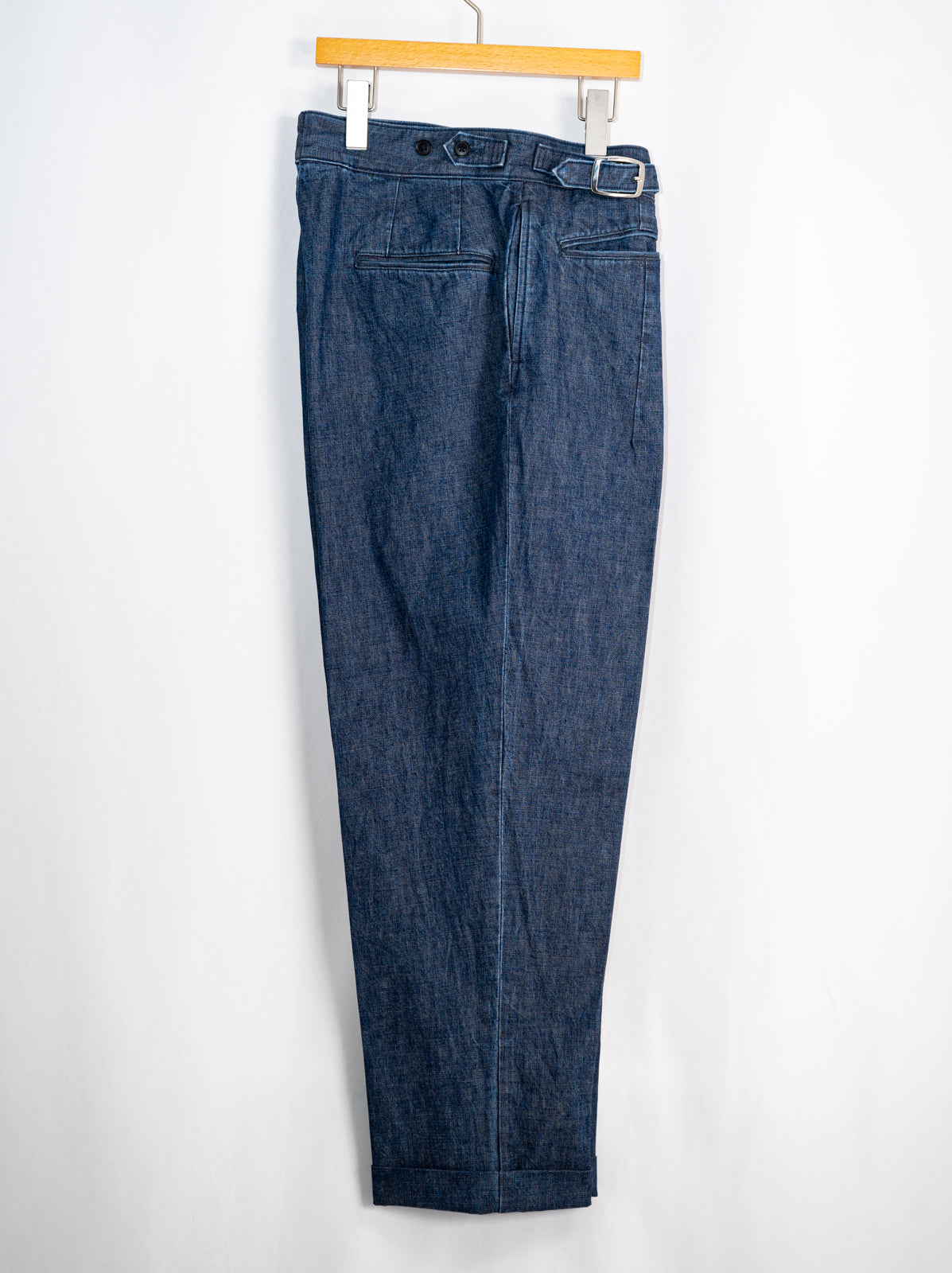 10ozデニムグルカパンツ(ボールバイオ加工) | Jipijapa