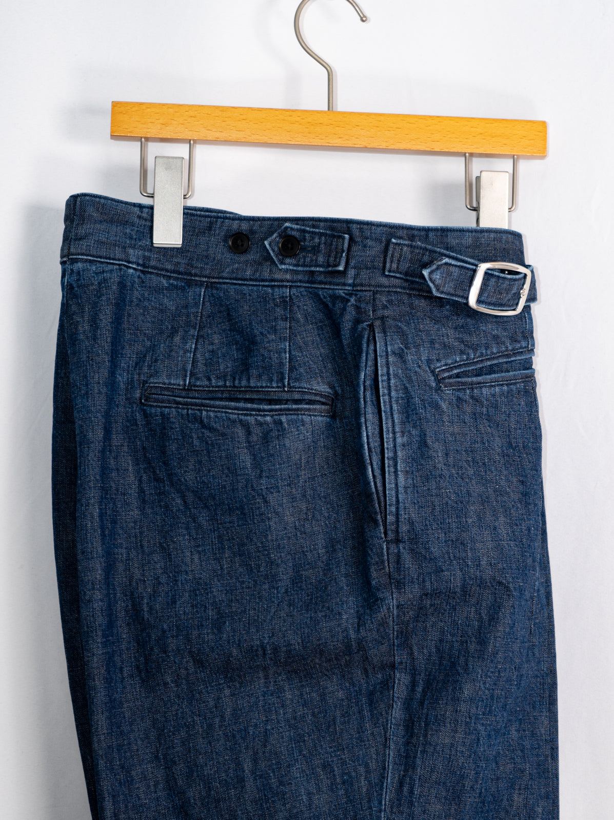 10ozデニムグルカパンツ(ボールバイオ加工) | Jipijapa