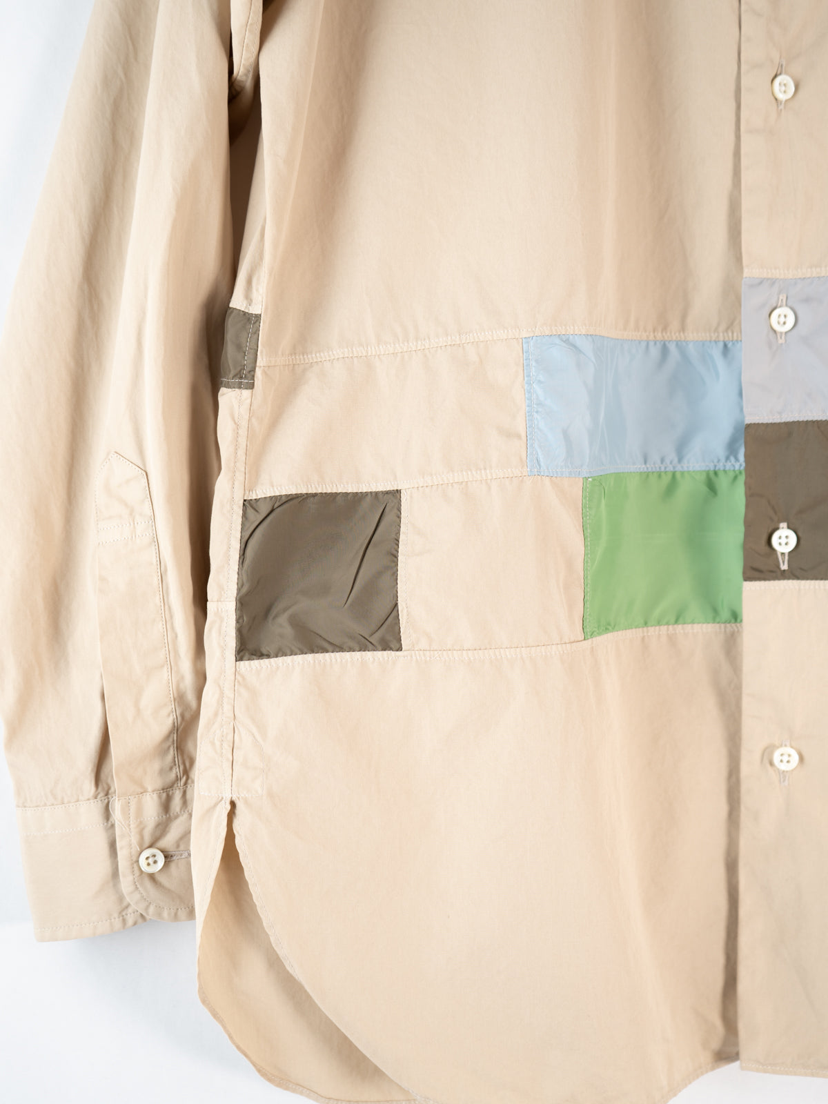 ウエスト切り替えシャツ(オーバーダイ) | Jipijapa