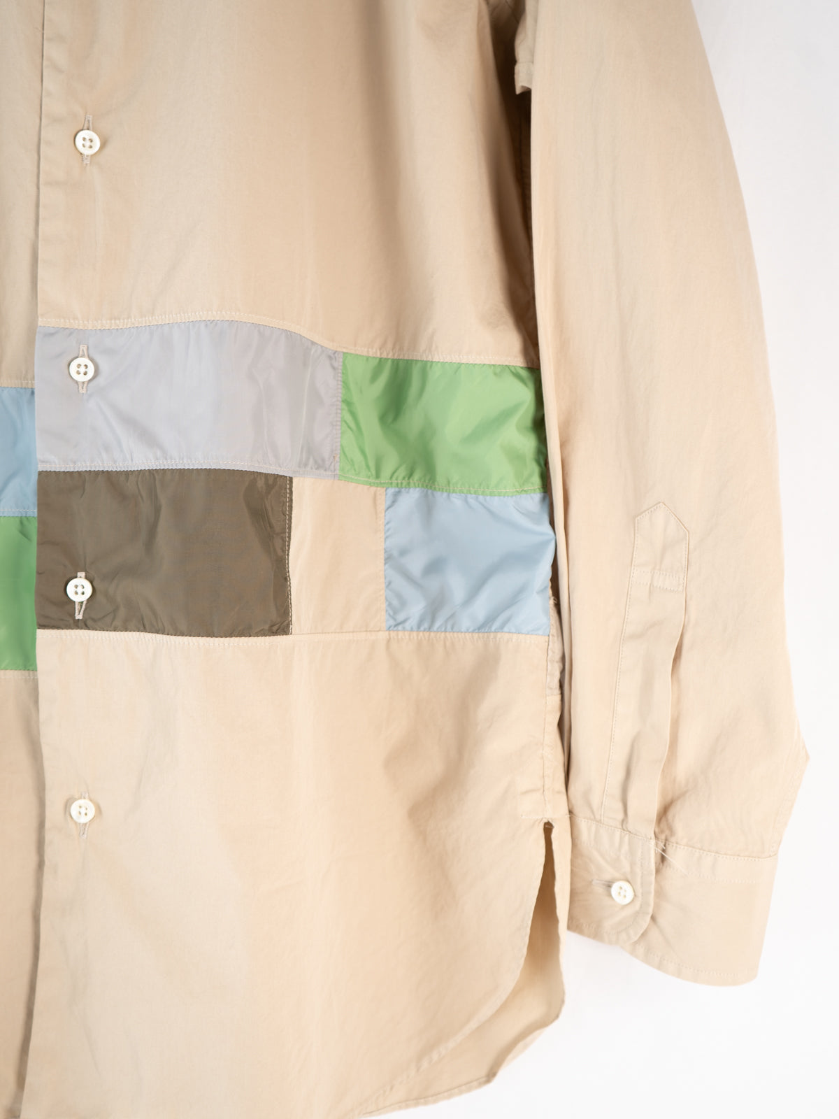 ウエスト切り替えシャツ(オーバーダイ) | Jipijapa