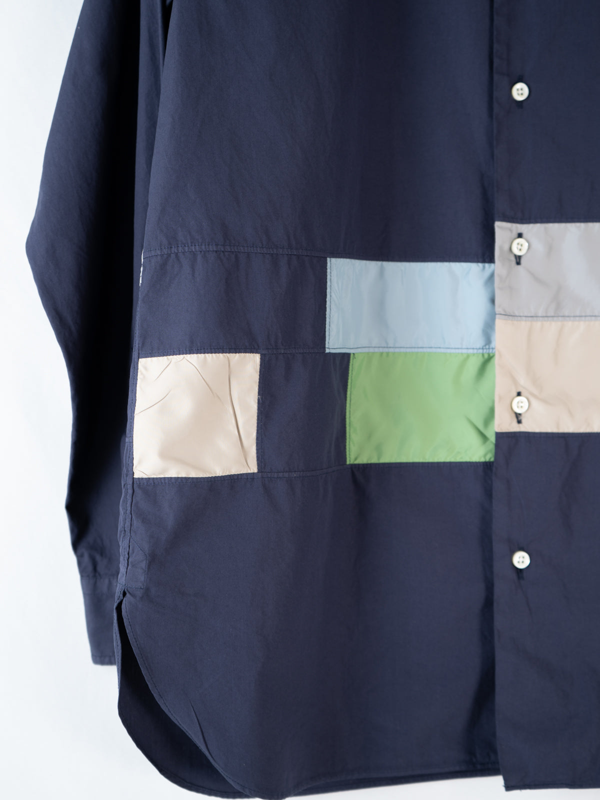 ウエスト切り替えシャツ(オーバーダイ) | Jipijapa