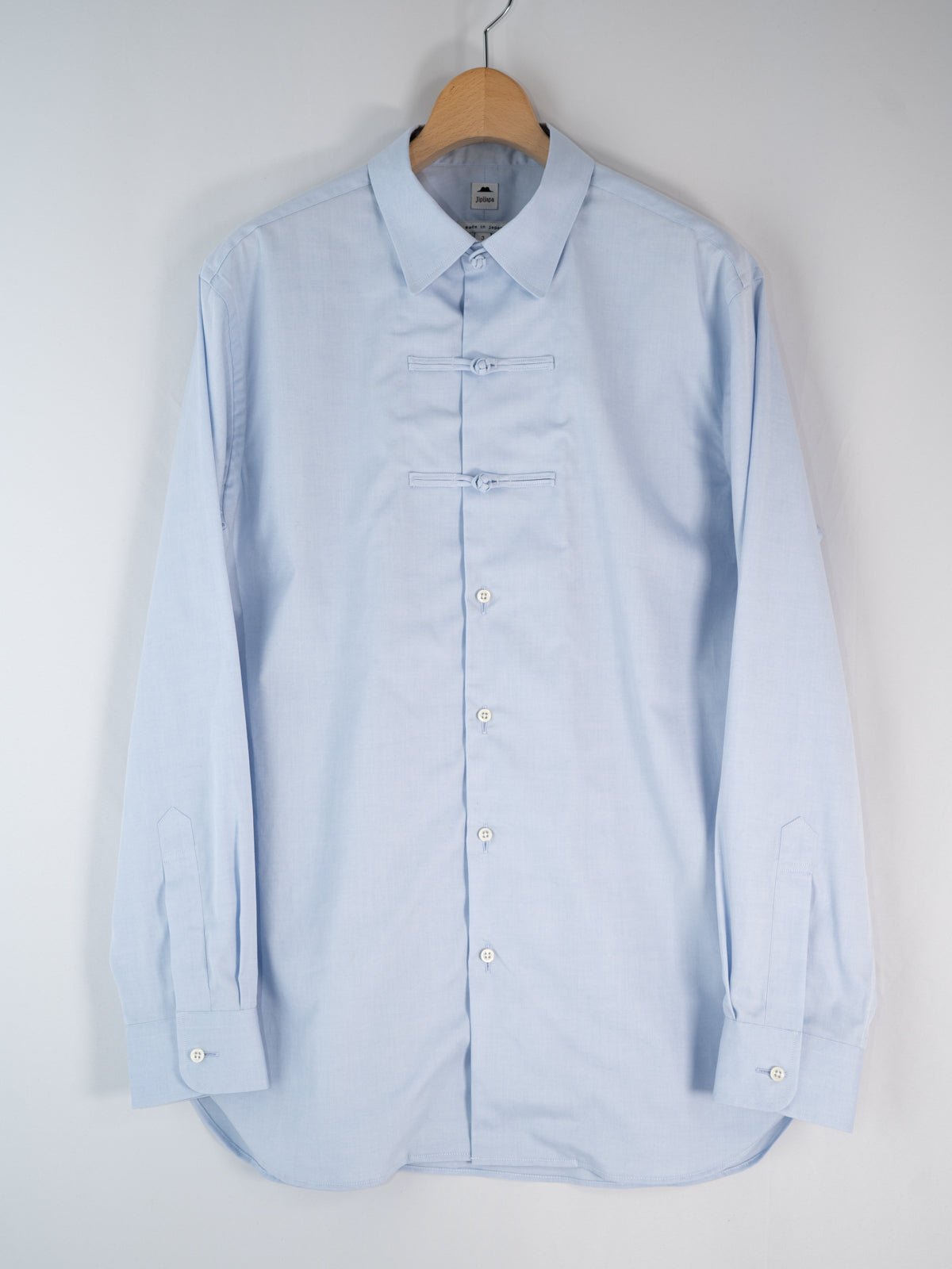 衿付きチャイナボタンシャツ(オックス) | Jipijapa