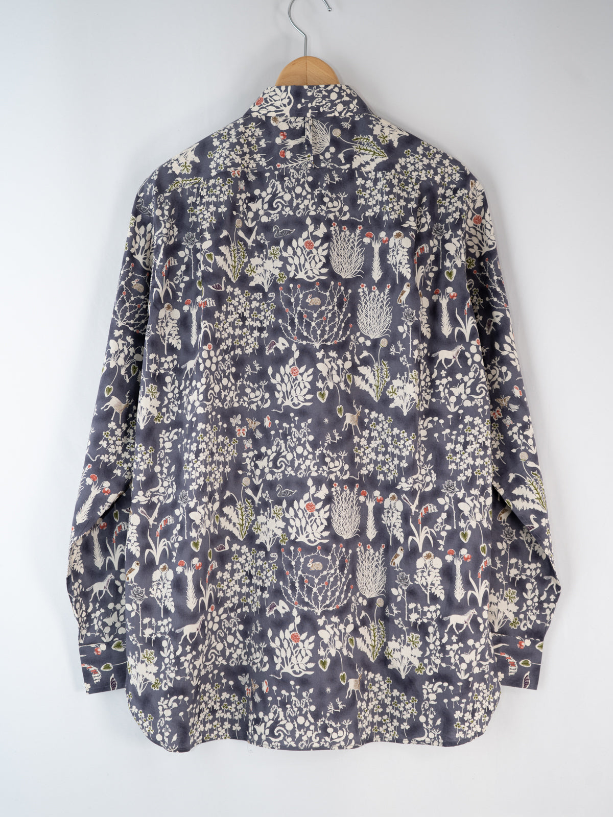 衿付きチャイナボタンシャツ(リバティ) | Jipijapa