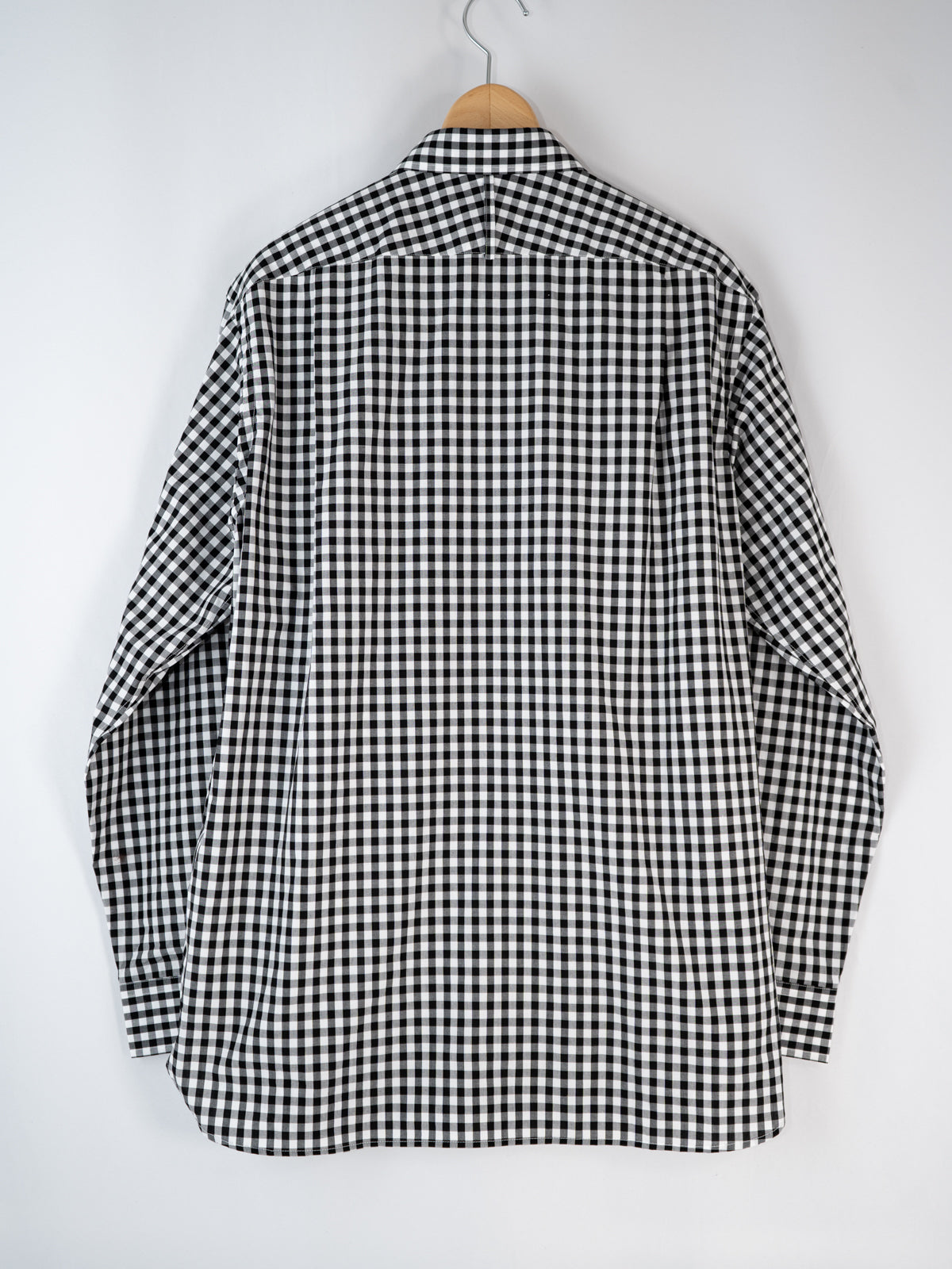 衿付きチャイナボタンシャツ(ギンガム) | Jipijapa