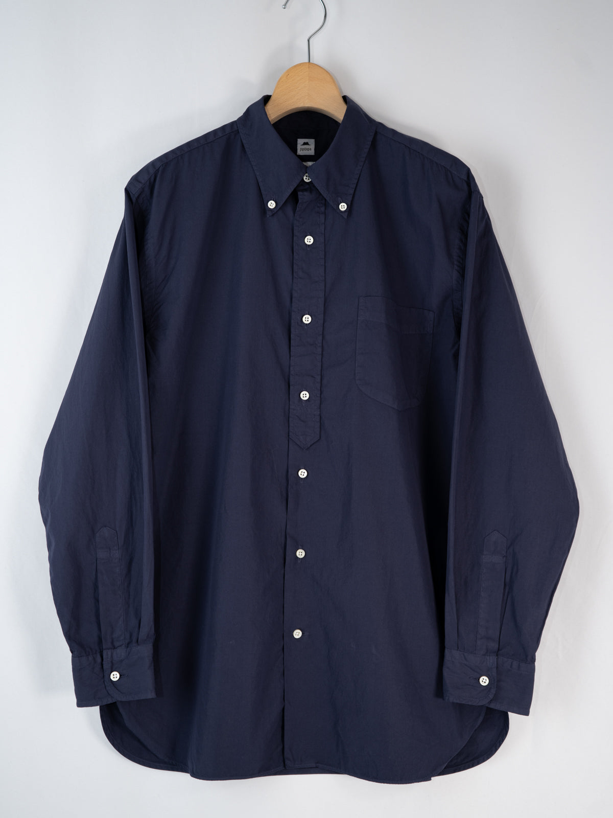 オーバーダイ裾パイピングBDシャツ | Jipijapa