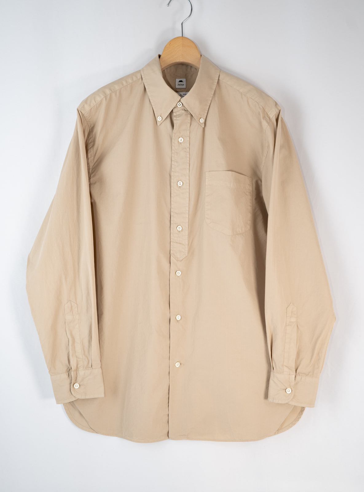 オーバーダイ裾パイピングBDシャツ | Jipijapa