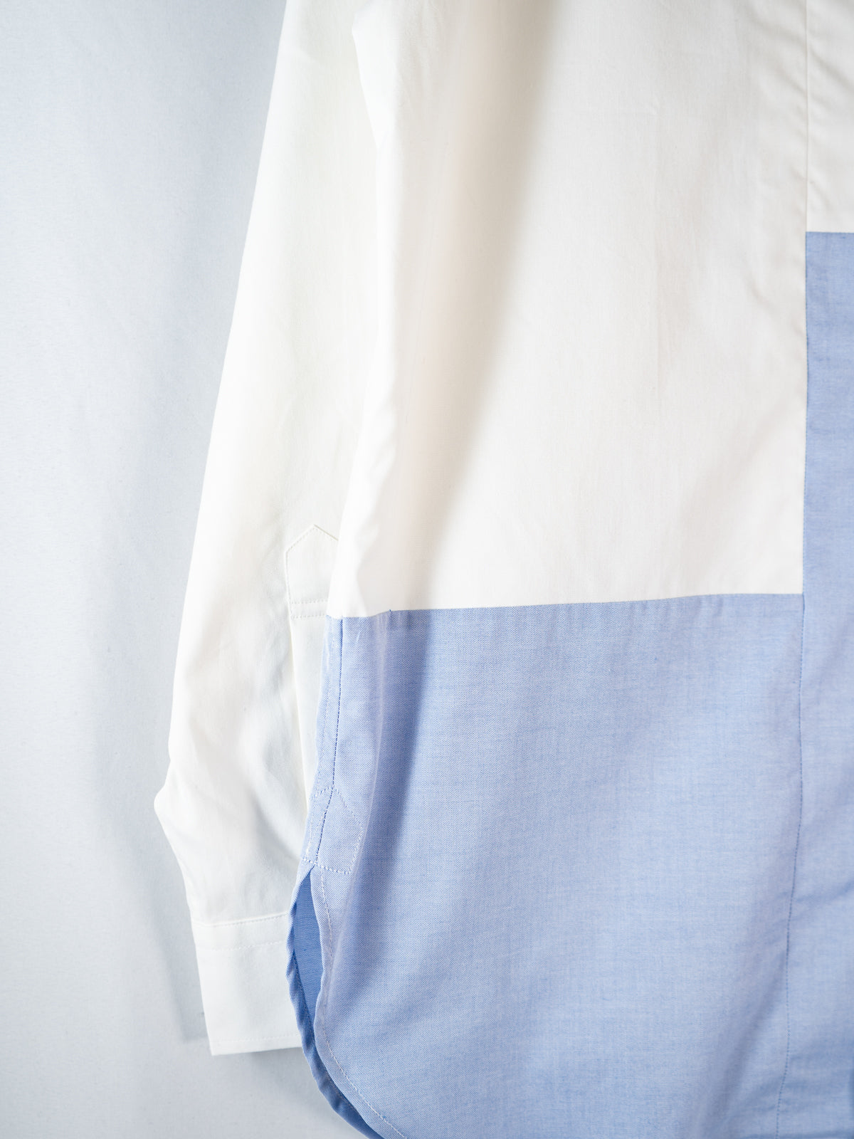 ウエスト切り替えバンドカラーシャツ | Jipijapa