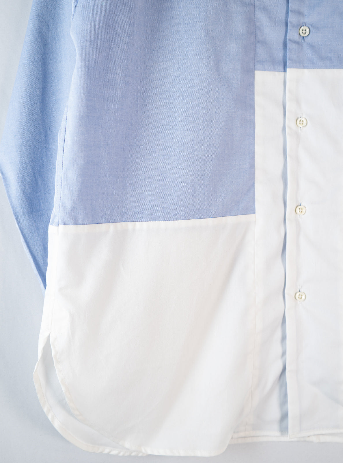 ウエスト切り替えバンドカラーシャツ | Jipijapa