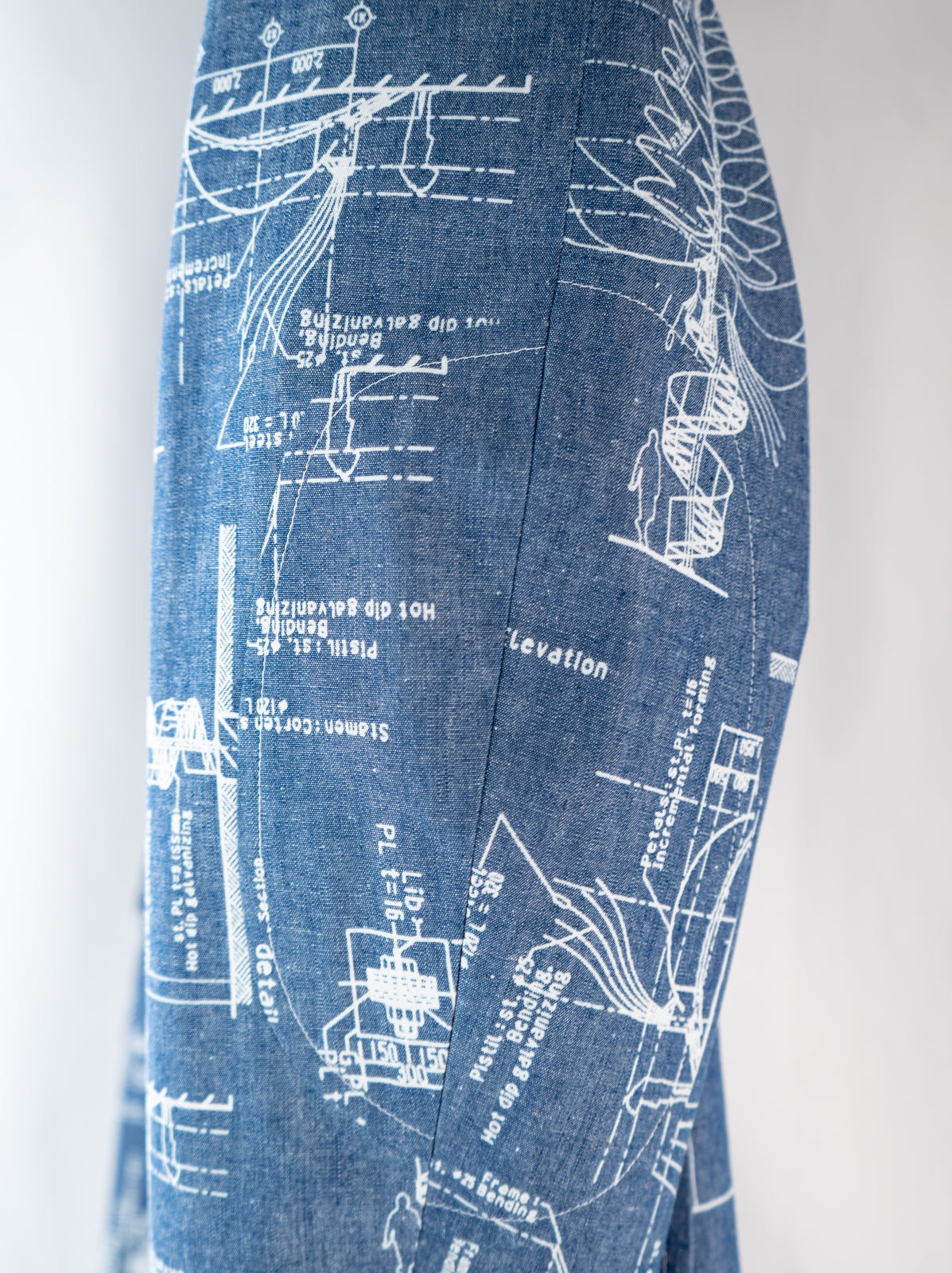 プリントシャンブレーチェンジポケットジャケット | Jipijapa