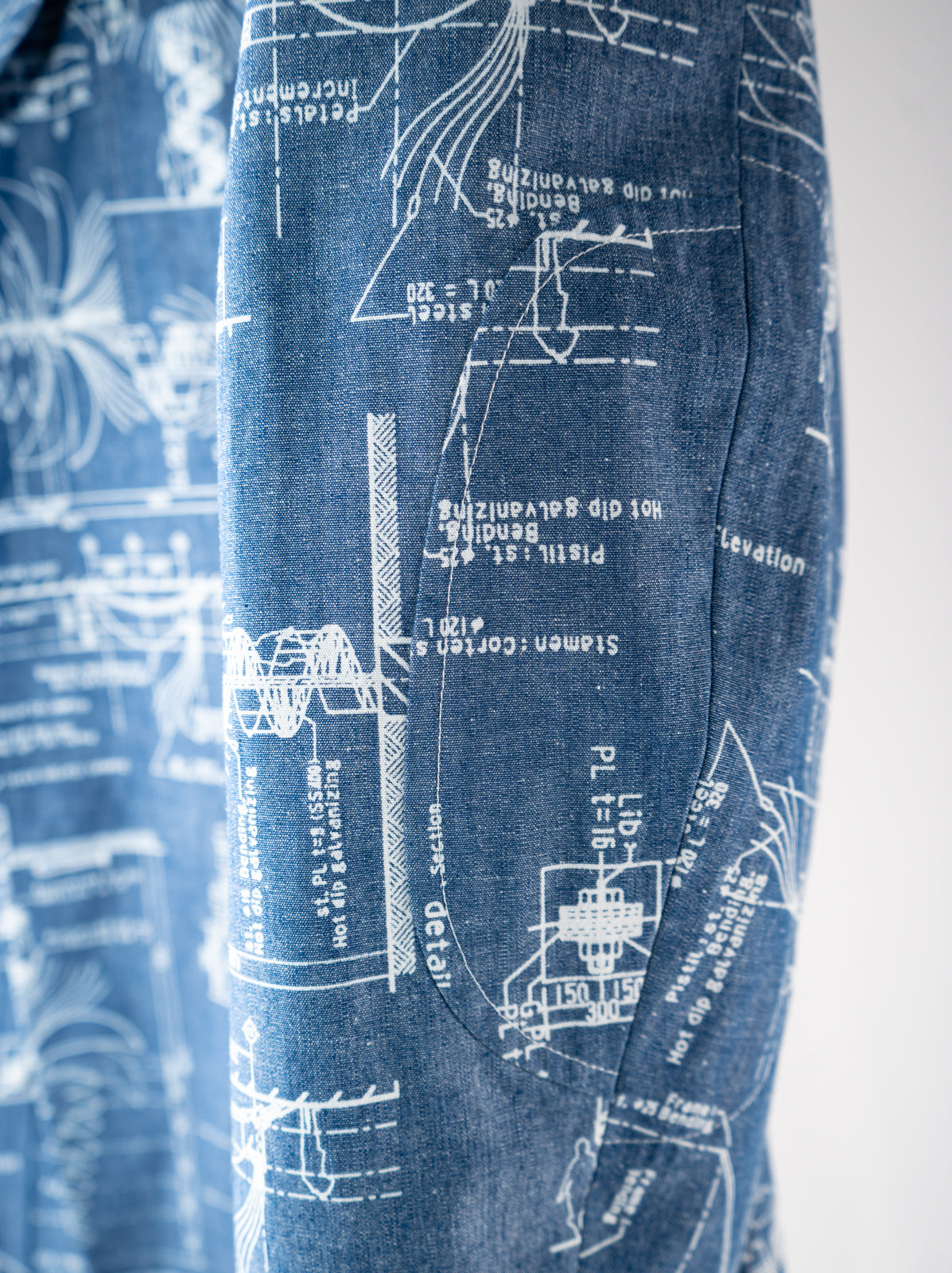 プリントシャンブレーチェンジポケットジャケット | Jipijapa