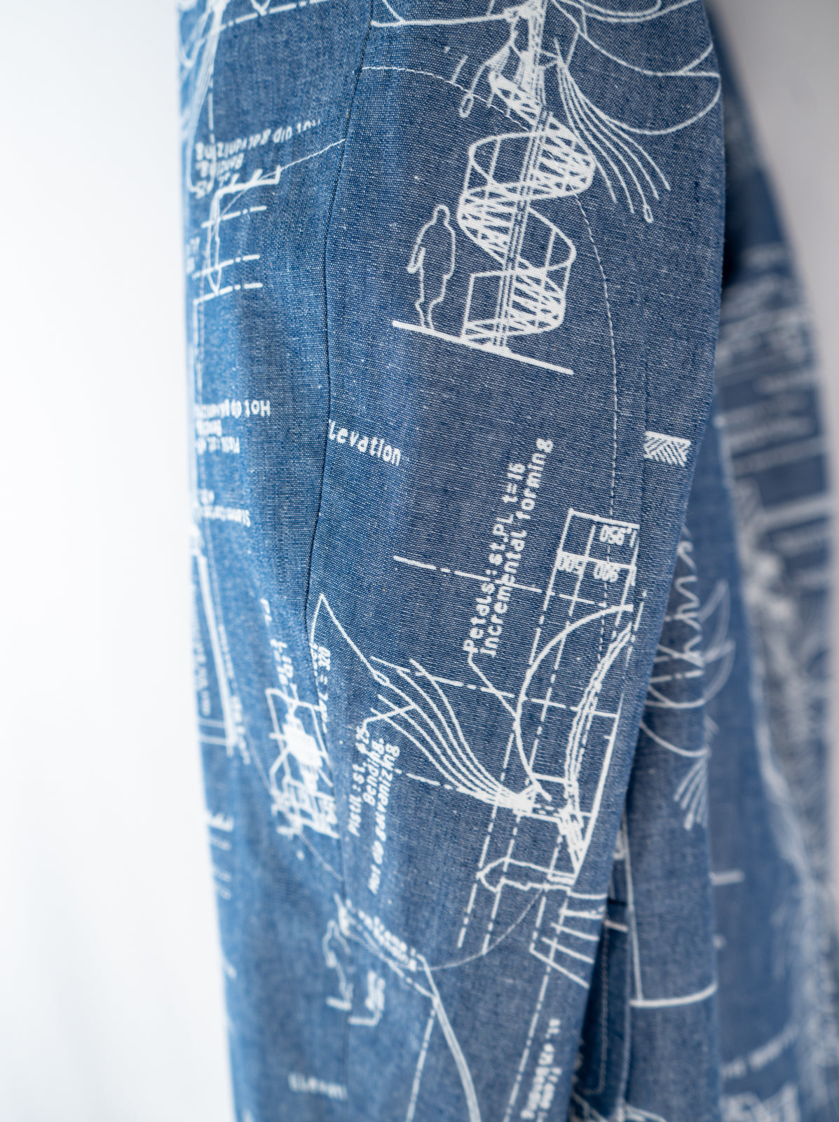 プリントシャンブレーチェンジポケットジャケット | Jipijapa